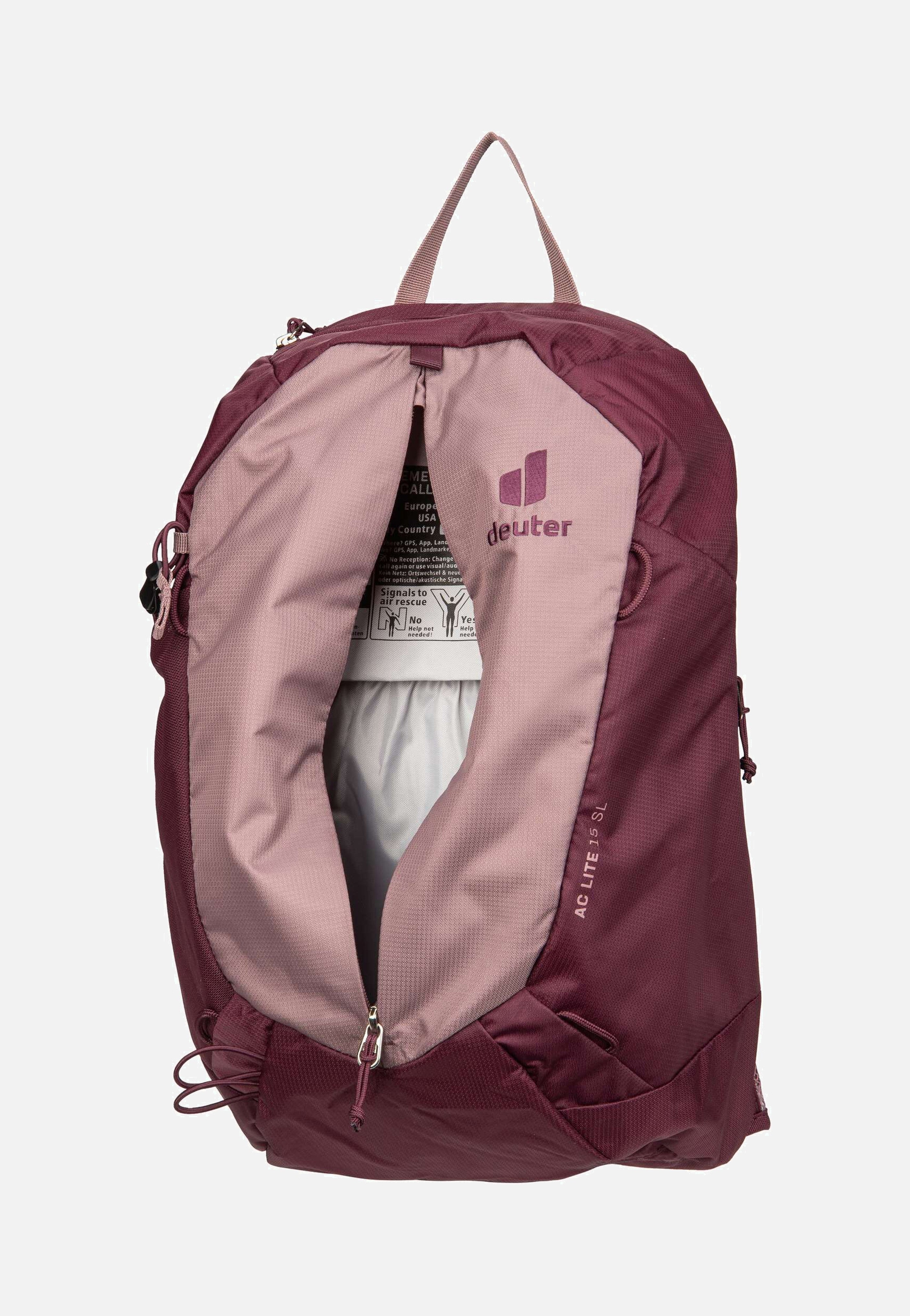 Deuter AC Lite 15 SL Ashrose/Cassis Hiking Rucksack