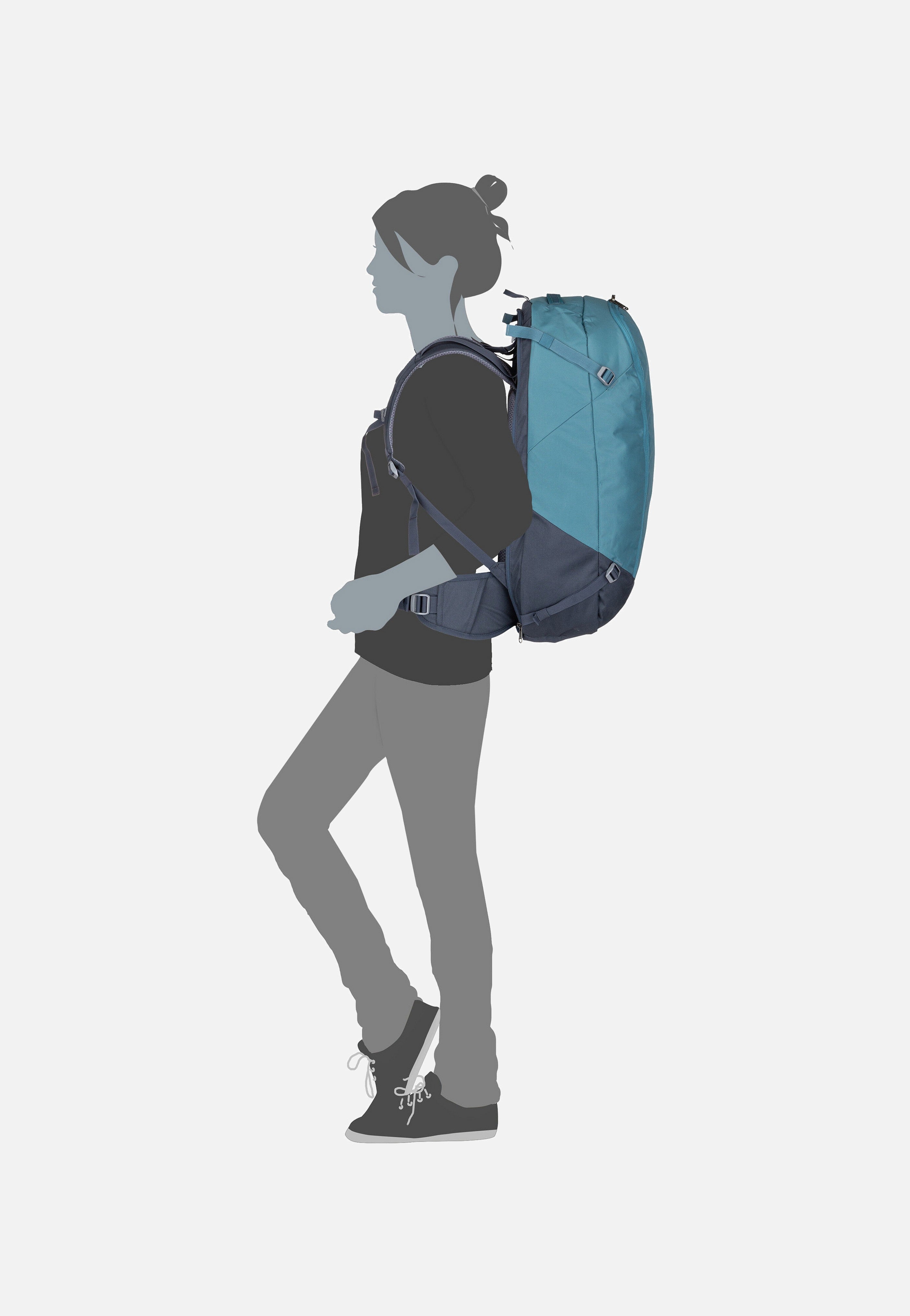 Deuter Access 55 Atlantic/Ink Travel Rucksack