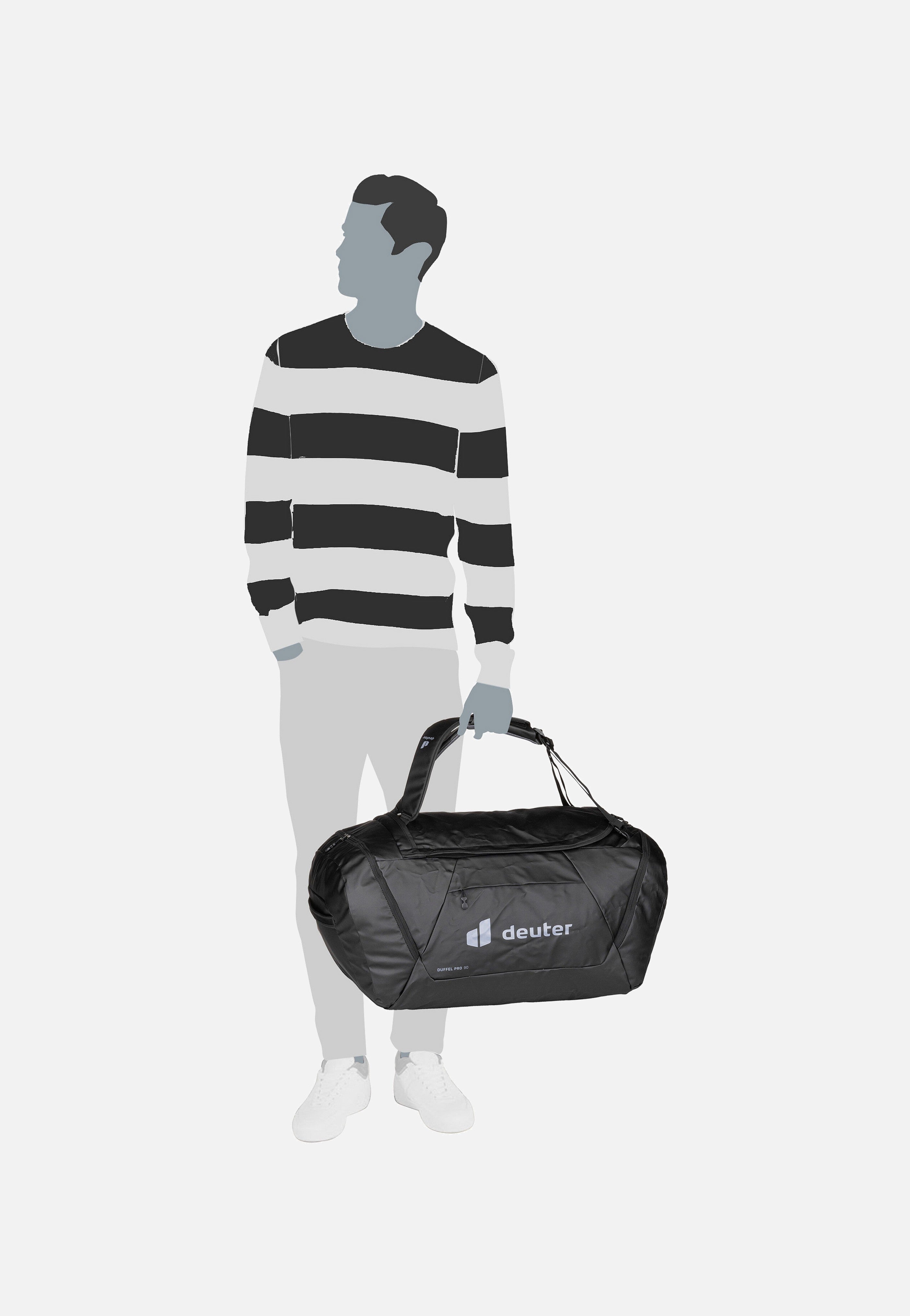 Deuter Duffel Pro 90 Black Dufflebag