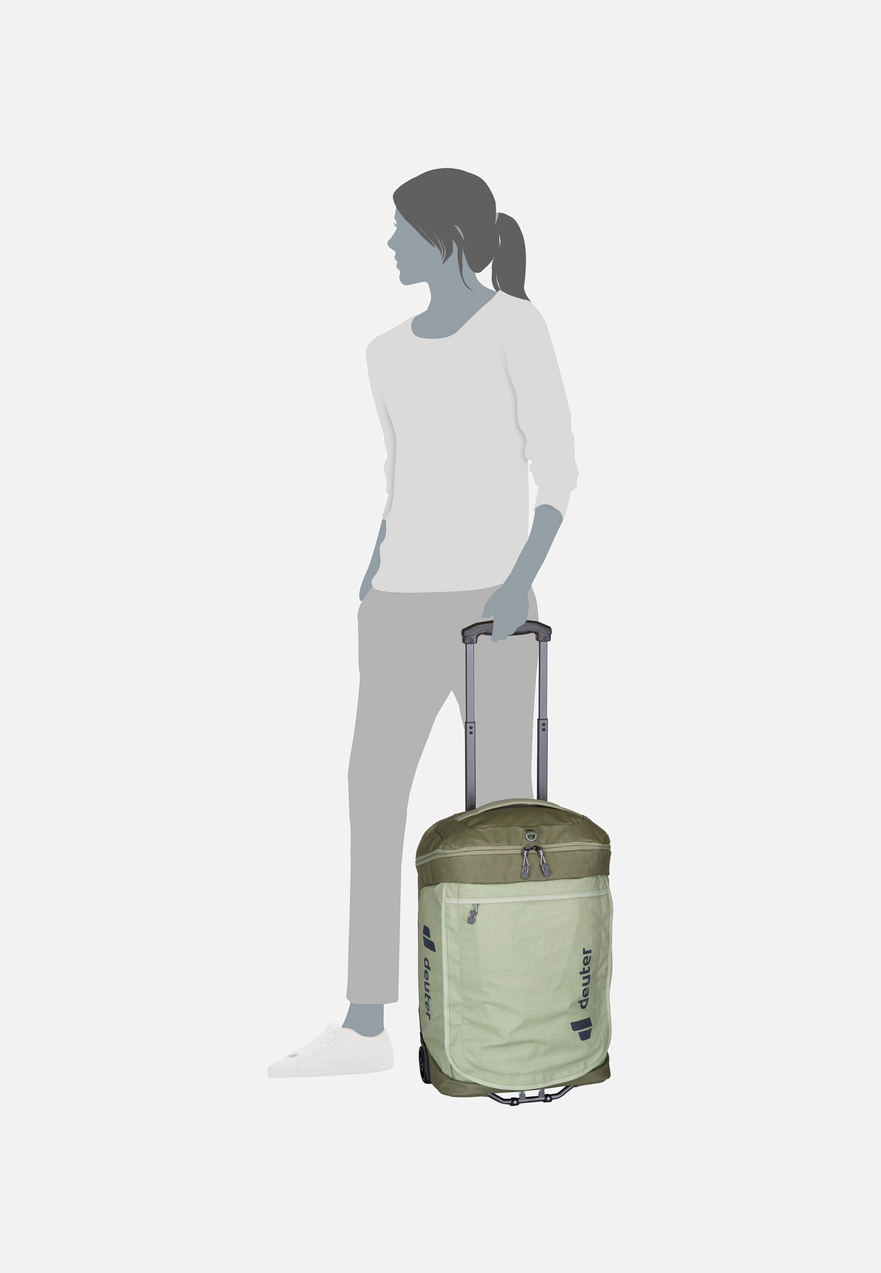 Deuter Duffel Pro Movo 36 Mineral/grove Reisetasche