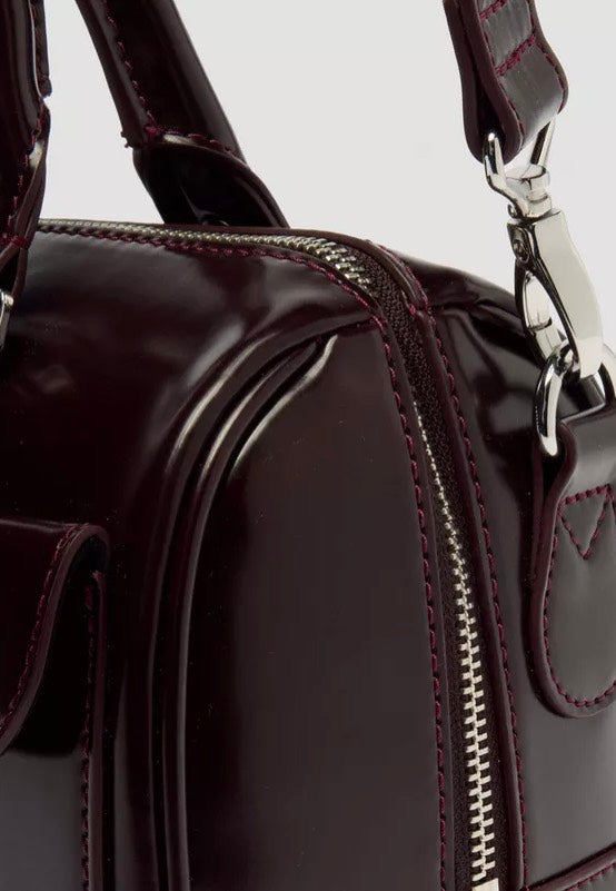 Dr. Martens Top Handle Cherry Red Oxford Rub Off Tasche