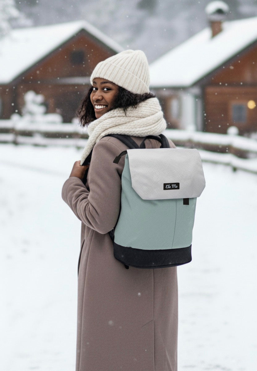 Ela Mo Daypack Mintgrey Backpack