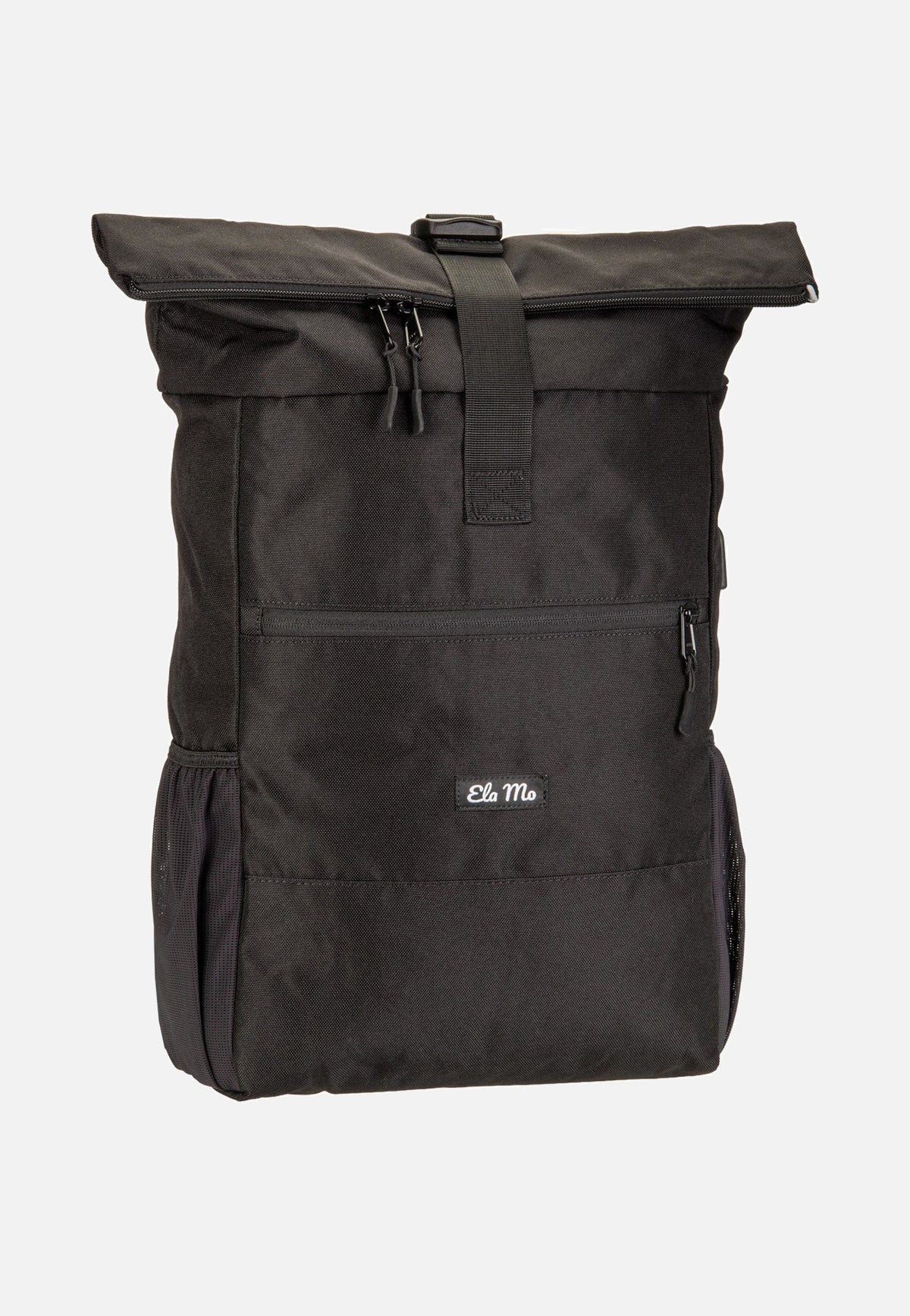 Ela Mo Rolltop Black Beautiful Rolltop Backpack