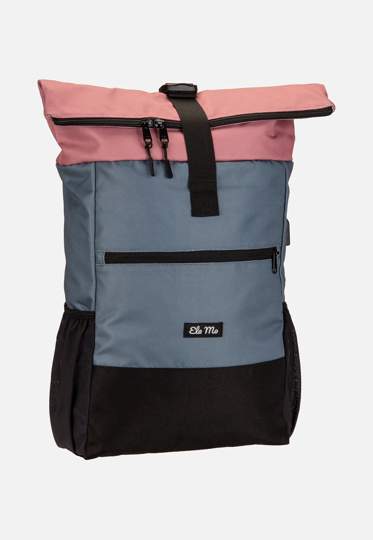 Ela Mo Rolltop Salmon Rolltop Backpack