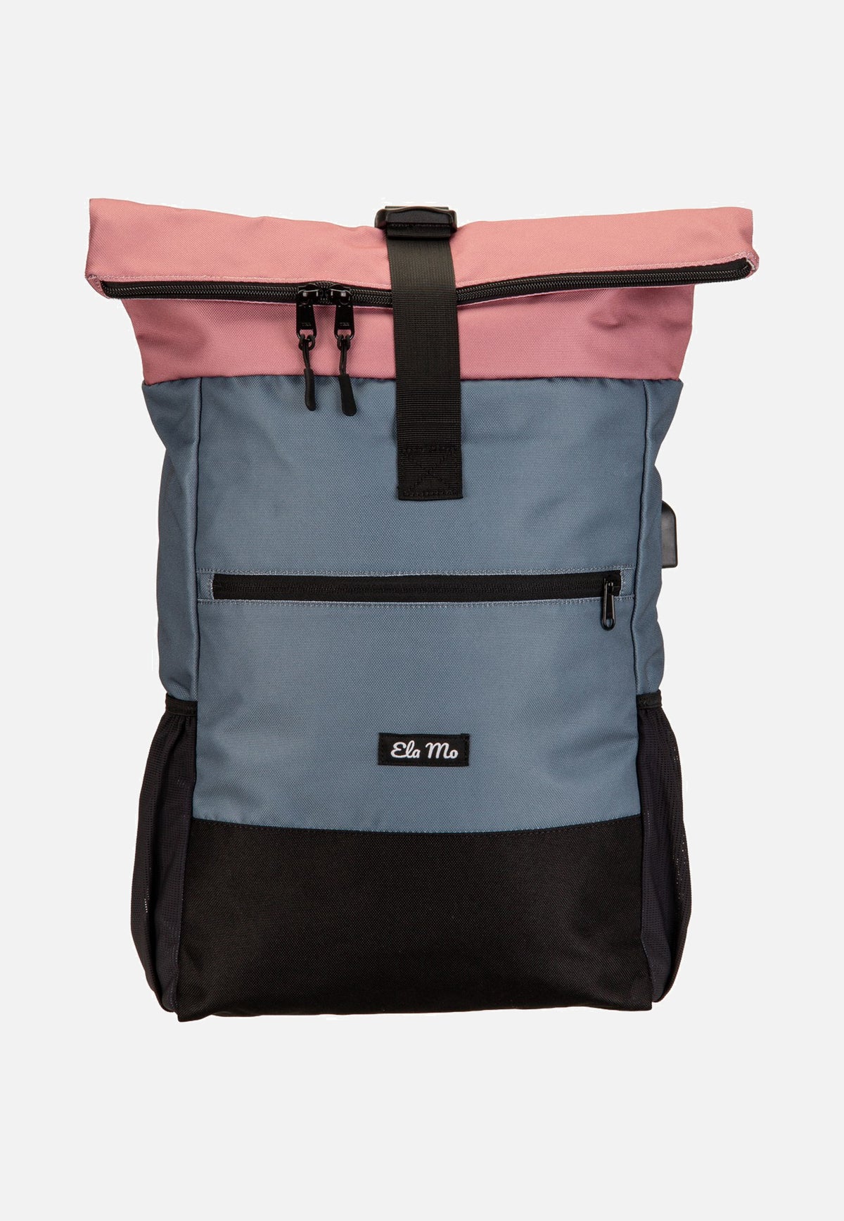 Ela Mo Rolltop Salmon Rolltop Backpack