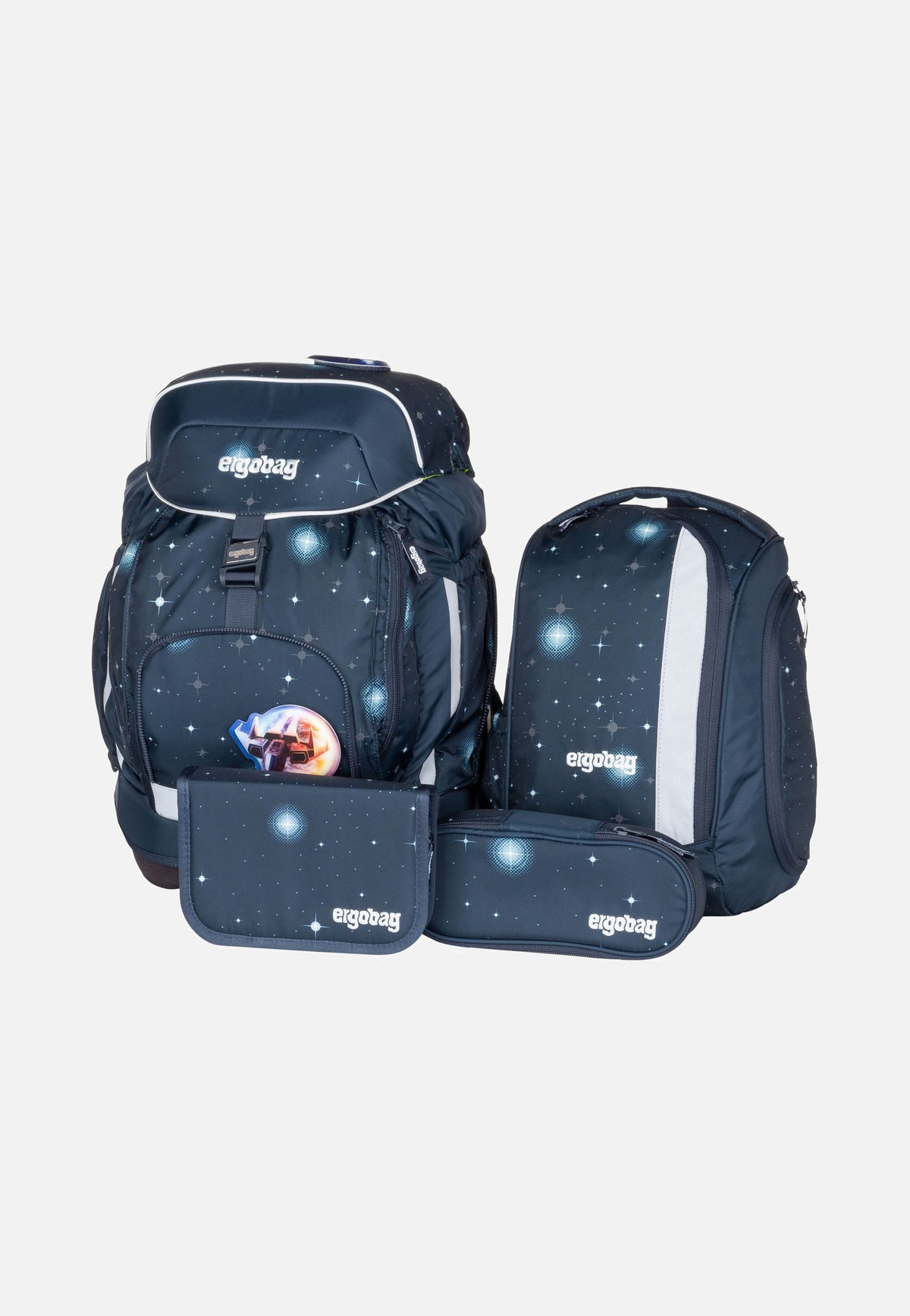 ergobag maxi Set GLOW KoBärnikus Schulranzen