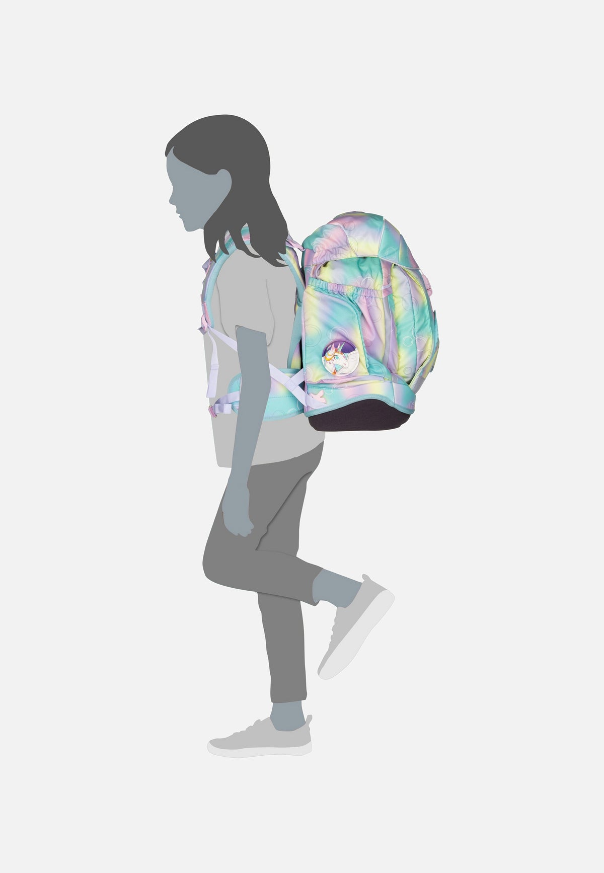 ergobag maxi Set GLOW ZauBärwelt Schulranzen