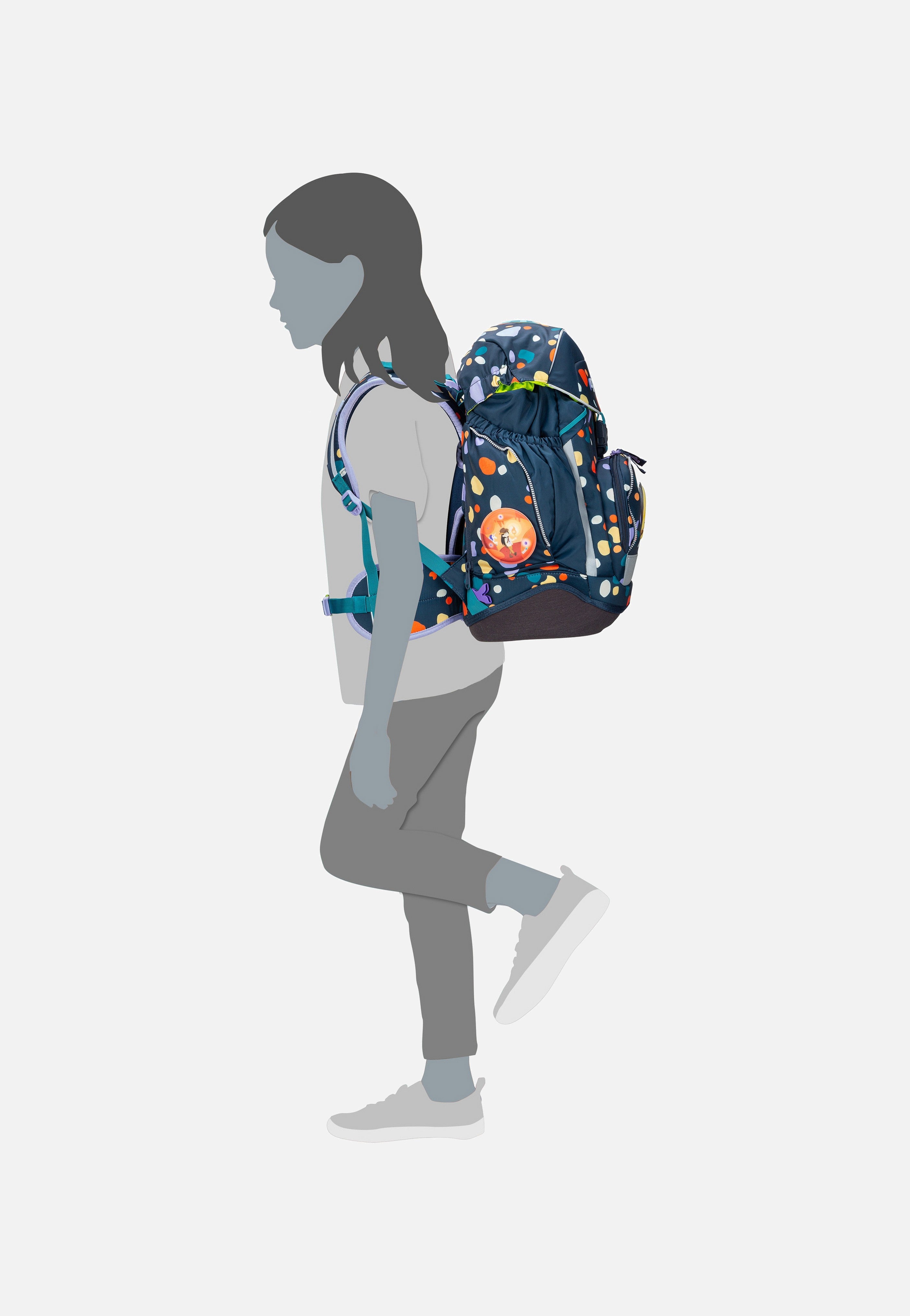ergobag pack Set 2022 Bärnsteinhöhle School Bag