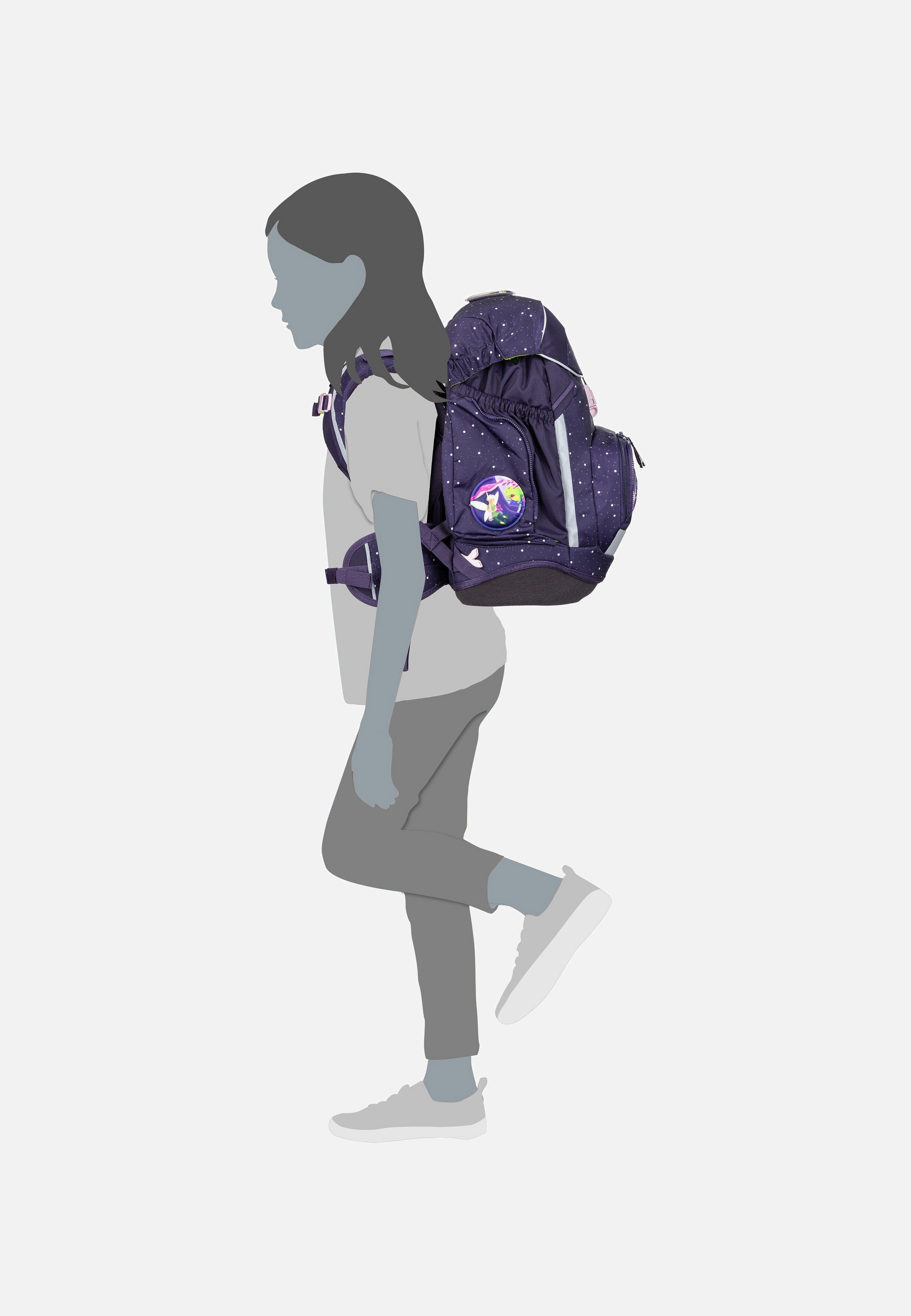 ergobag pack Set GLOW SternguckBär School Bag