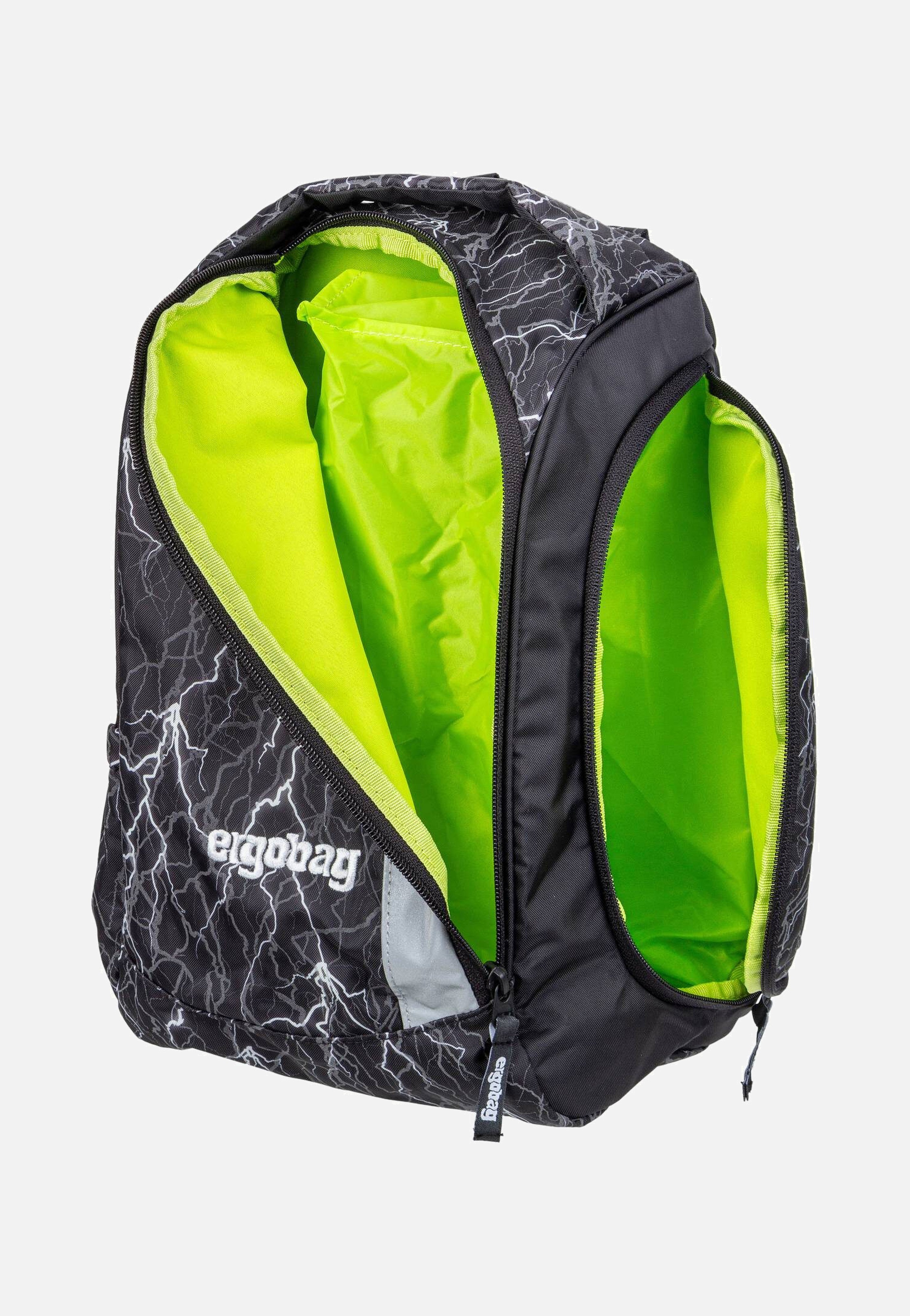 ergobag pack Set GLOW Super ReflektBär School Bag