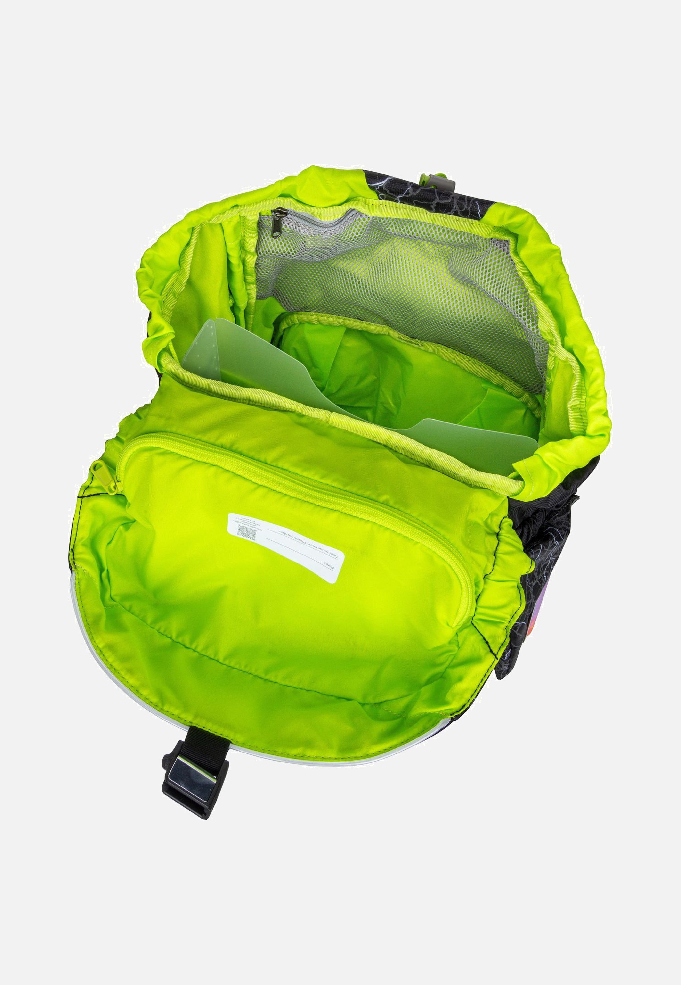 ergobag pack Set GLOW Super ReflektBär School Bag