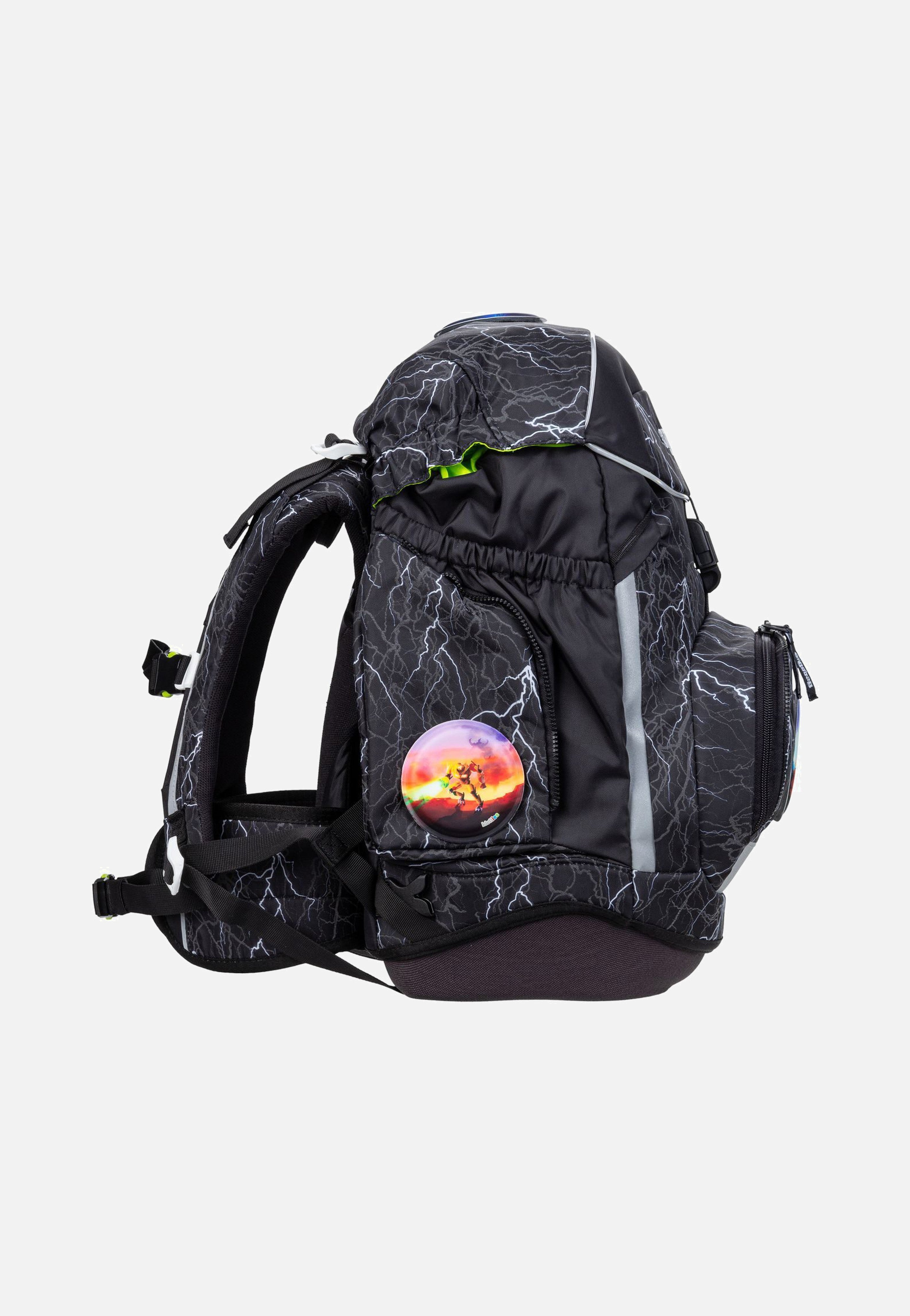 ergobag pack Set GLOW Super ReflektBär School Bag