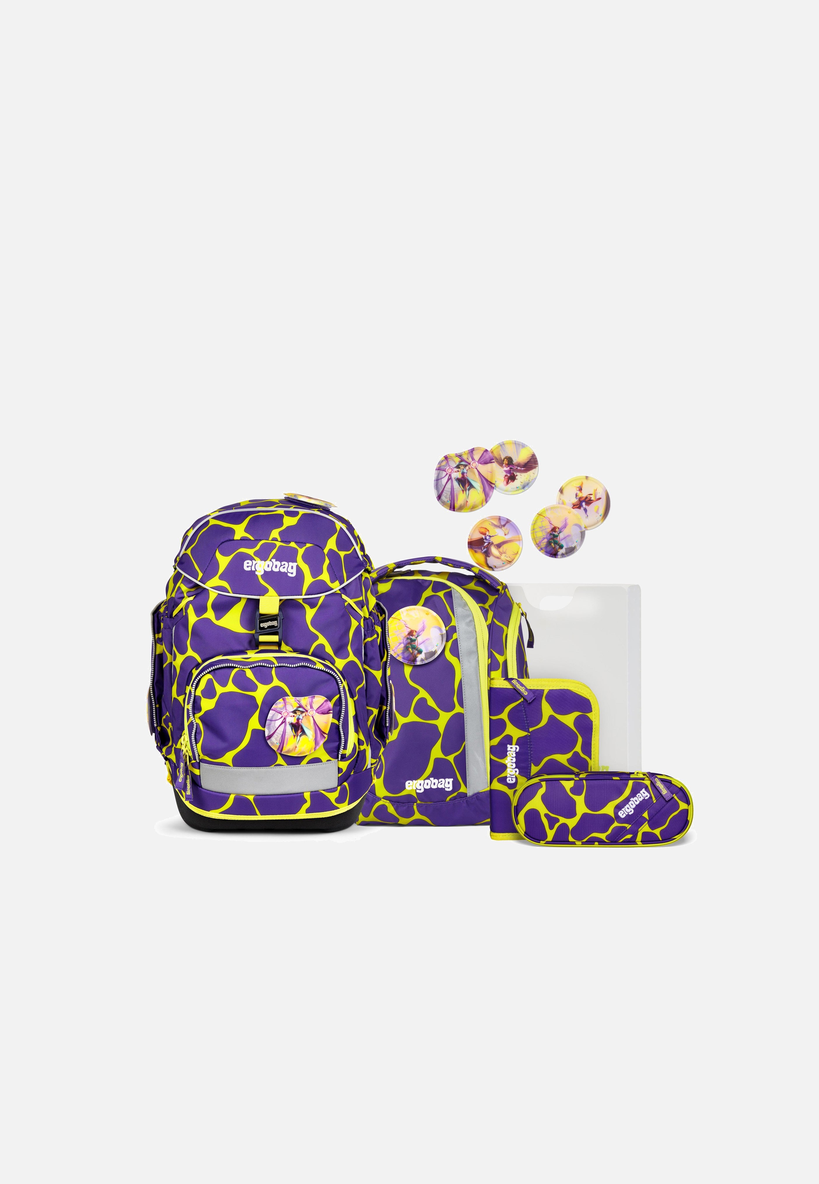 ergobag pack Set LUMI 2022 SuBärkraft School Bag