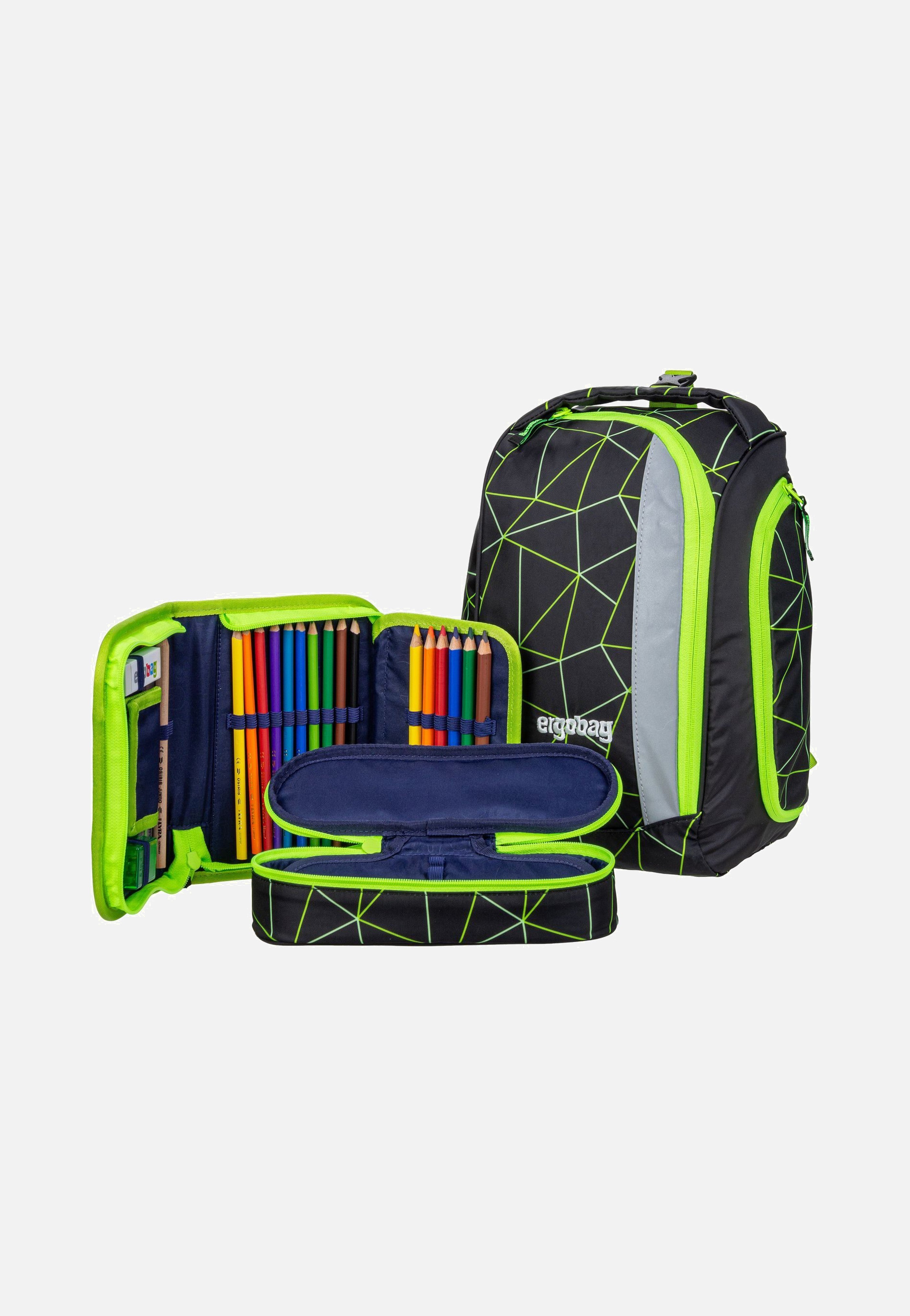 ergobag pack Set LUMI CyBär Race School Bag