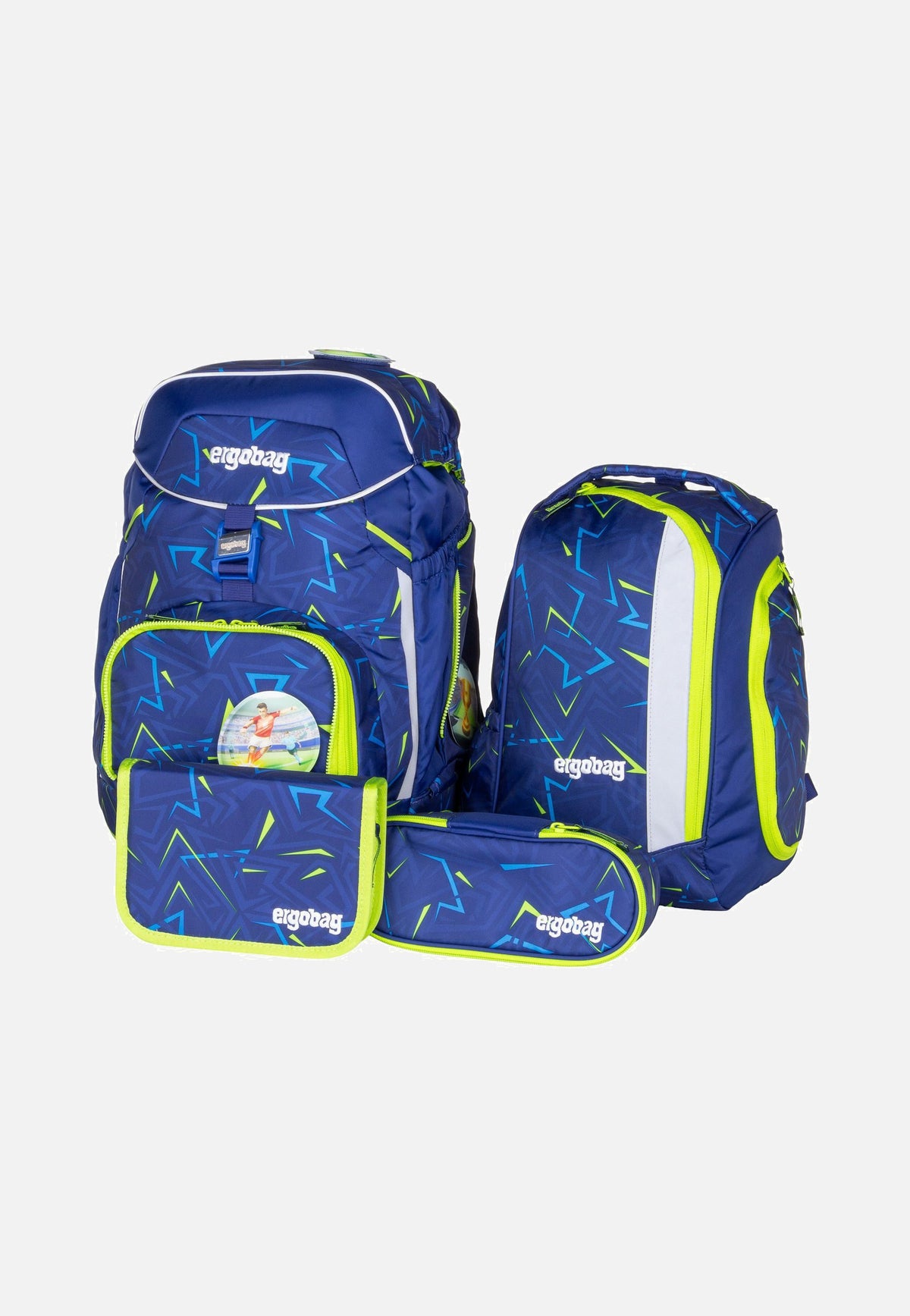 ergobag pack Set SpitzenreitBär Schulranzen