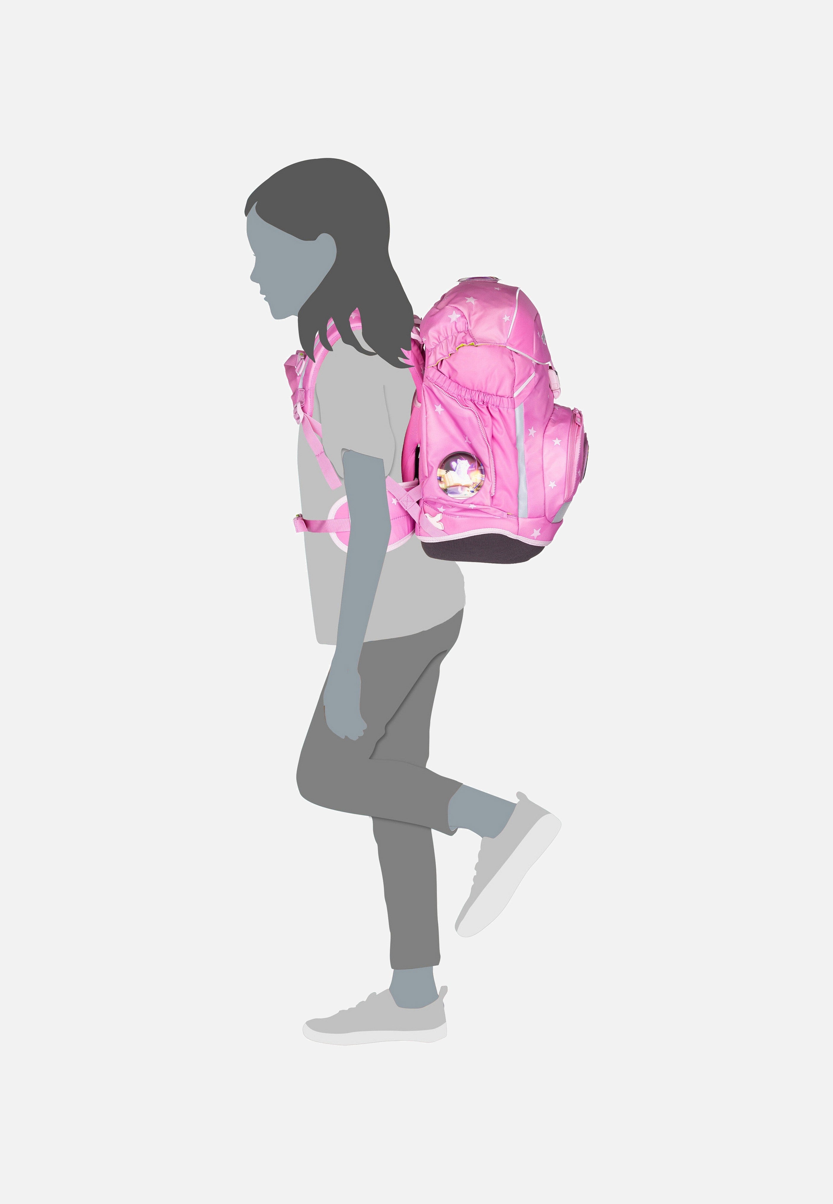 ergobag pack Set WolkenzauBär School Bag