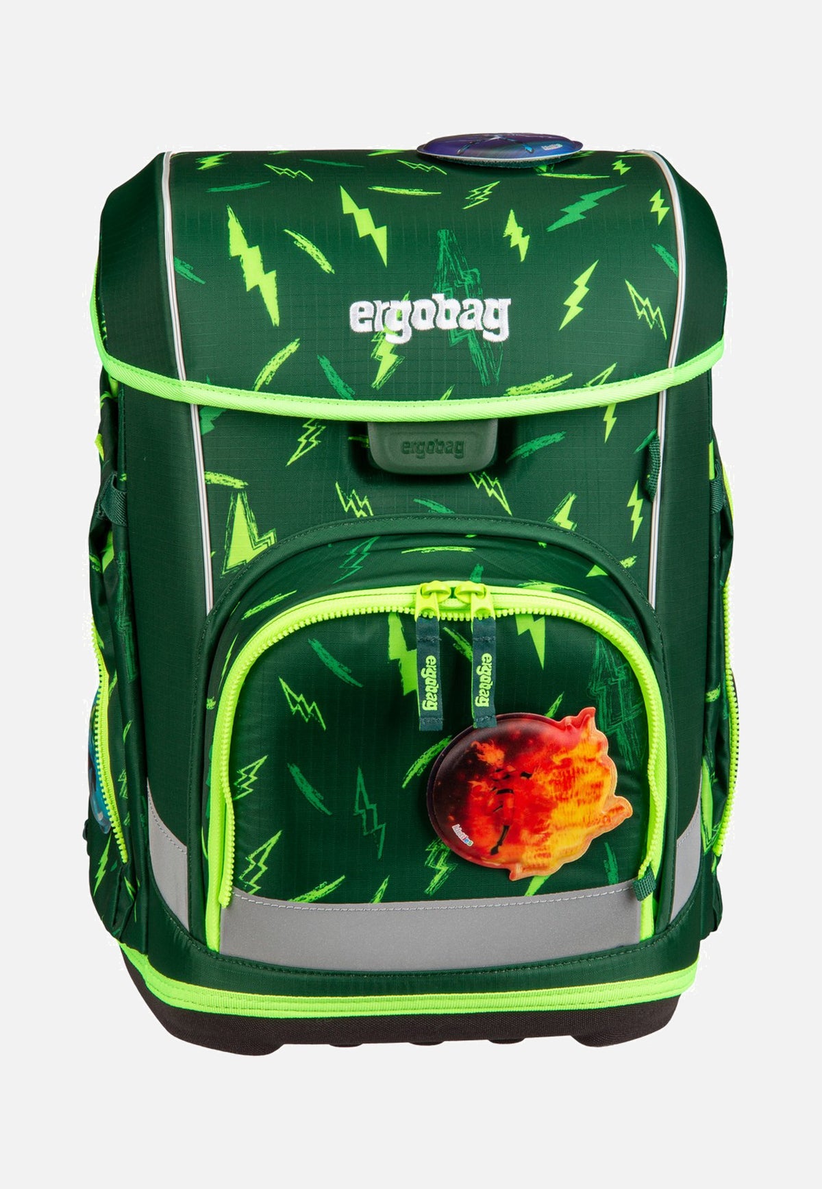 ergobag cubo light Set COLOR FLASH Bärtastisch Schulranzen