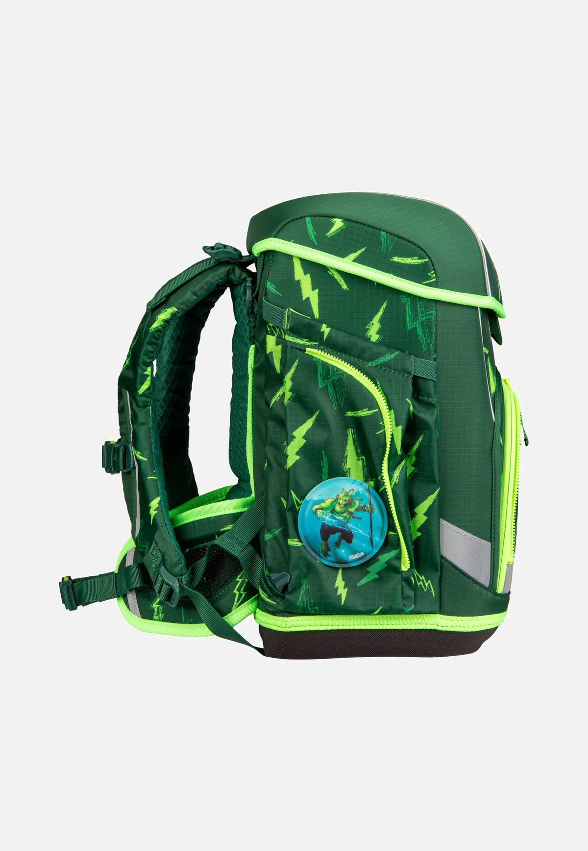 ergobag cubo light Set COLOR FLASH Bärtastisch Schulranzen