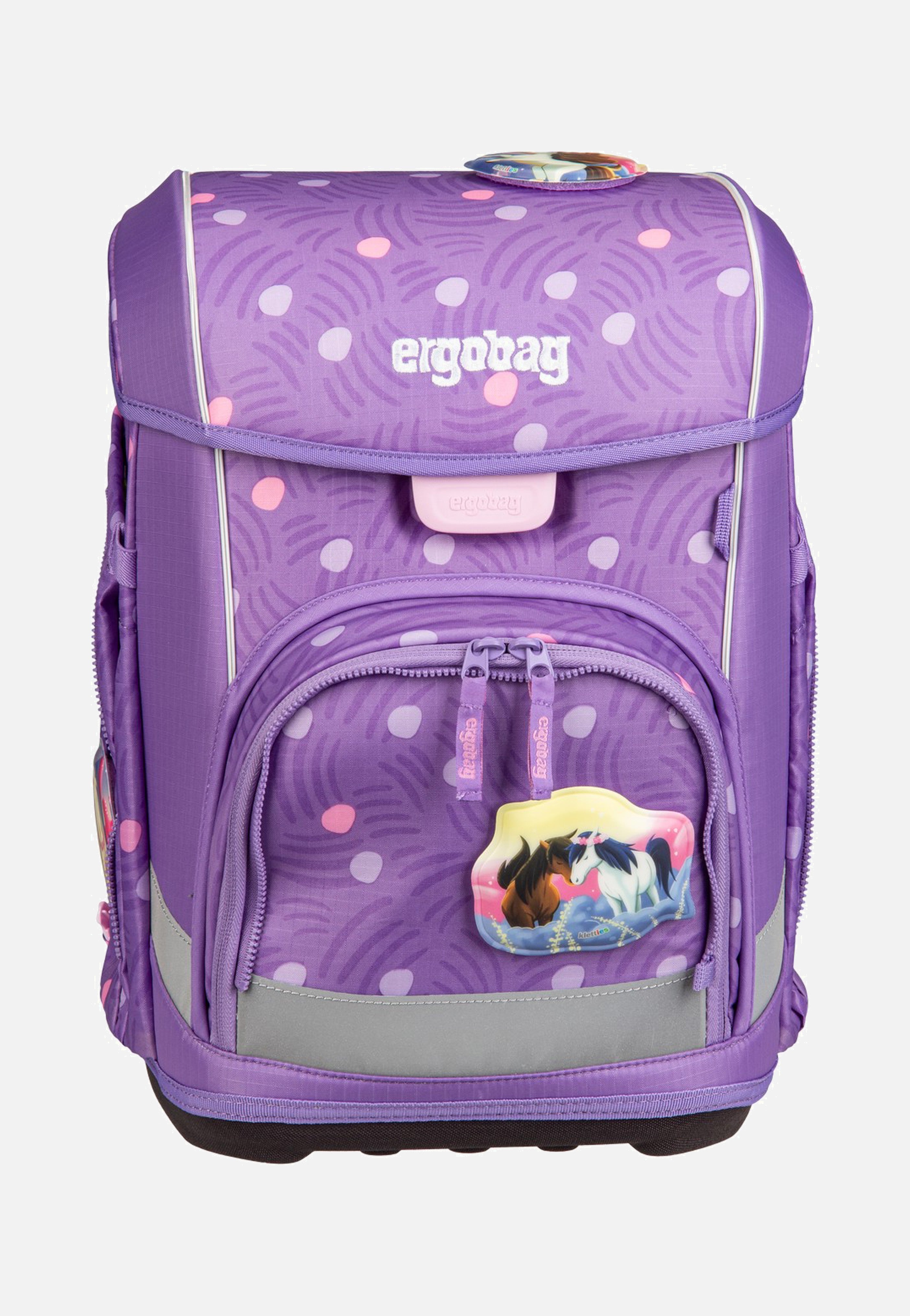 ergobag cubo light Set PonyBäradies School Bag