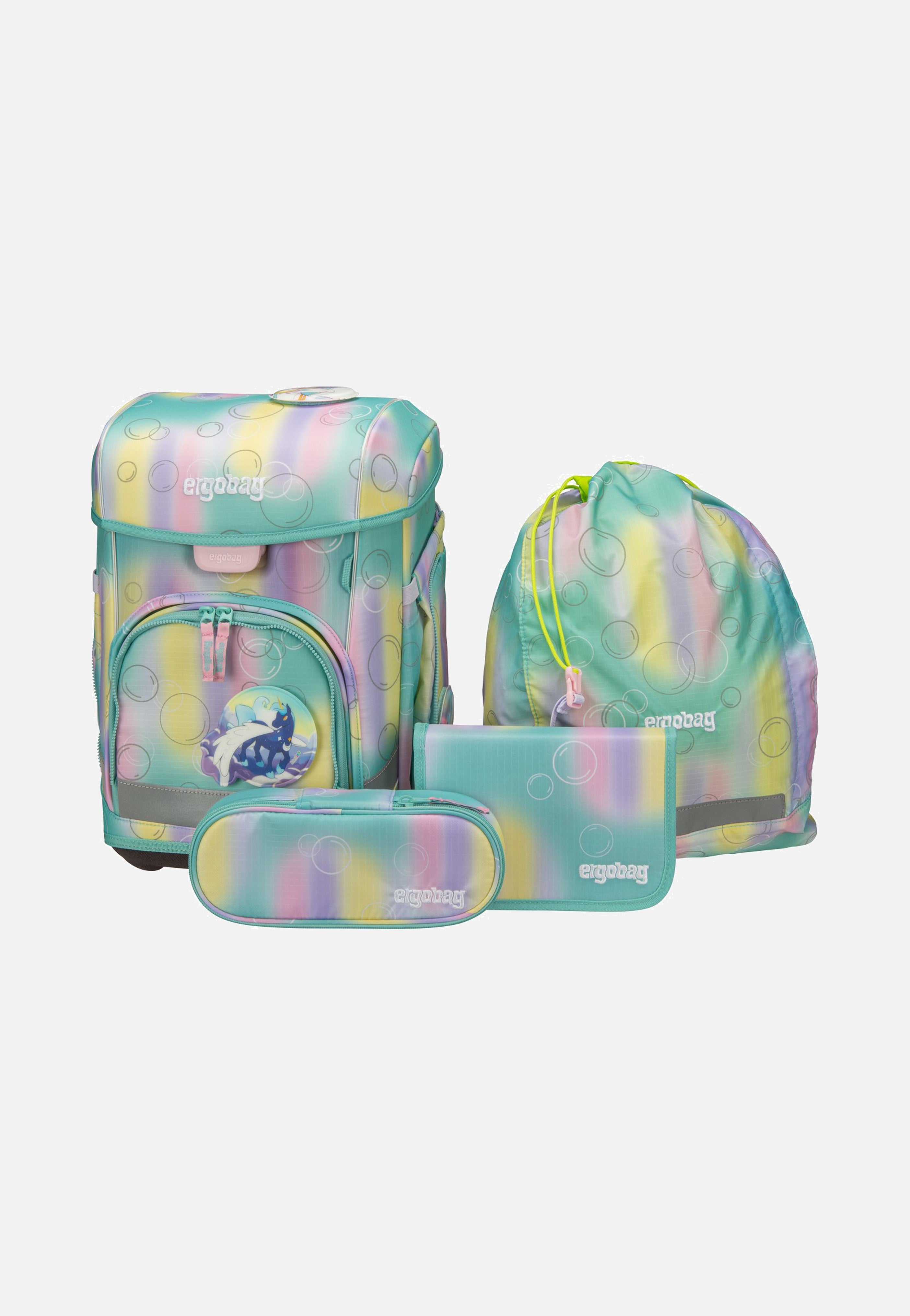 ergobag cubo light Set REFLEX ZauBärwelt School Bag