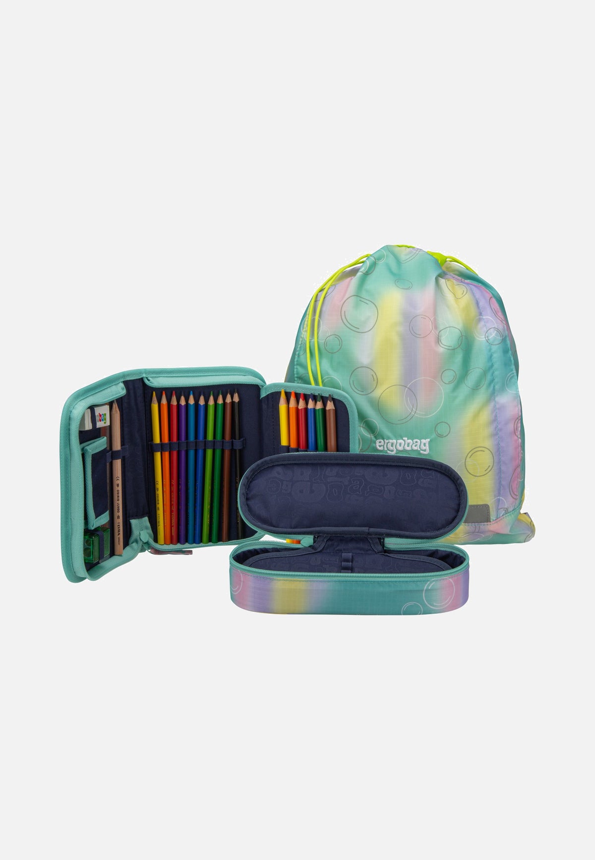 ergobag cubo light Set REFLEX ZauBärwelt School Bag