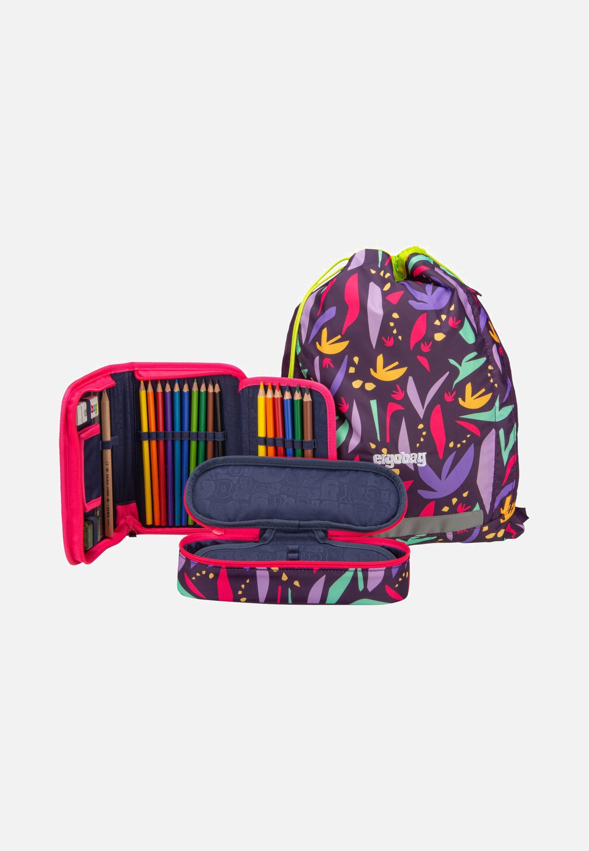 ergobag cubo Set COLOR FLASH AmBärzonas School Bag