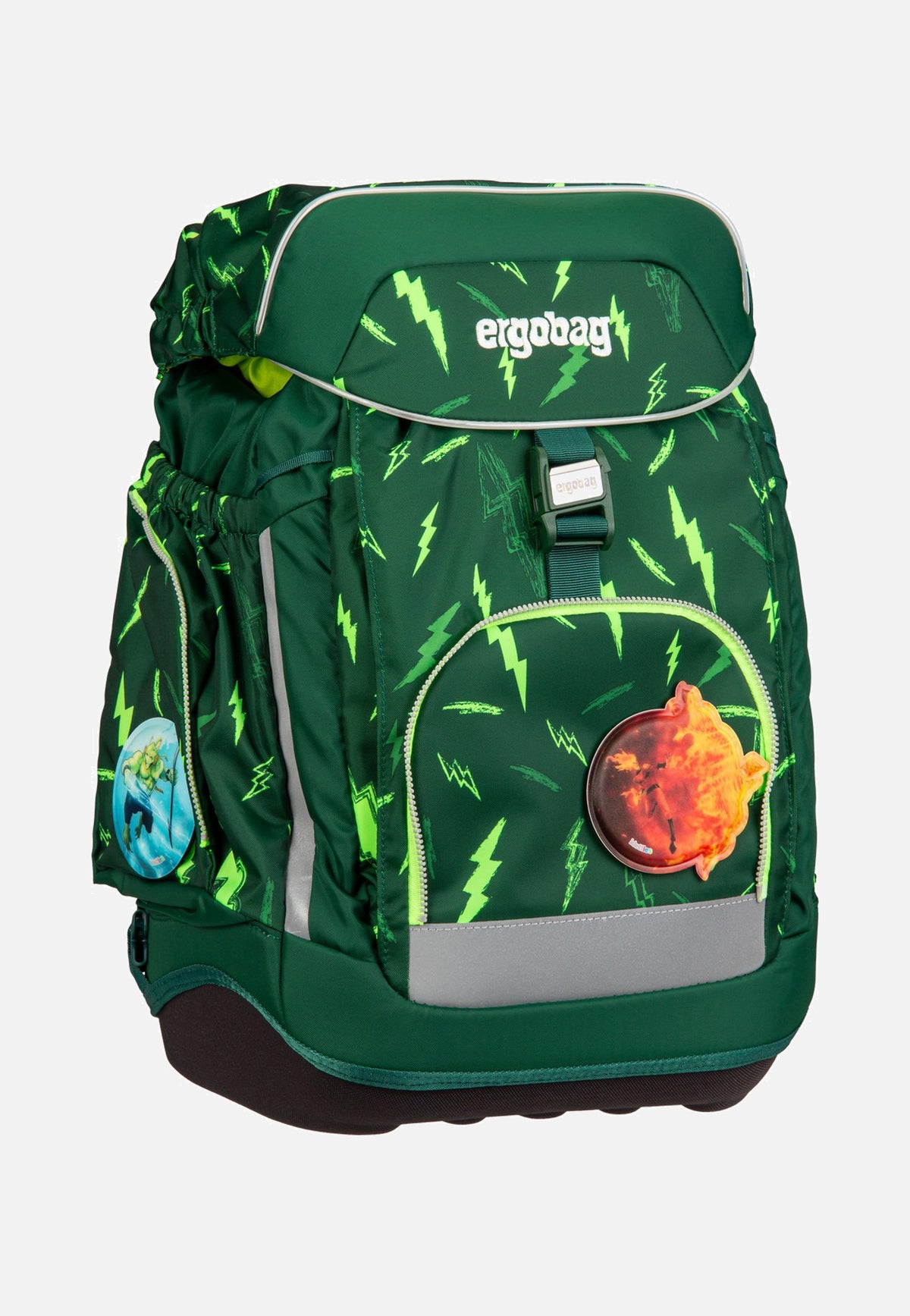 ergobag maxi Set COLOR FLASH Bärtastisch Schulranzen