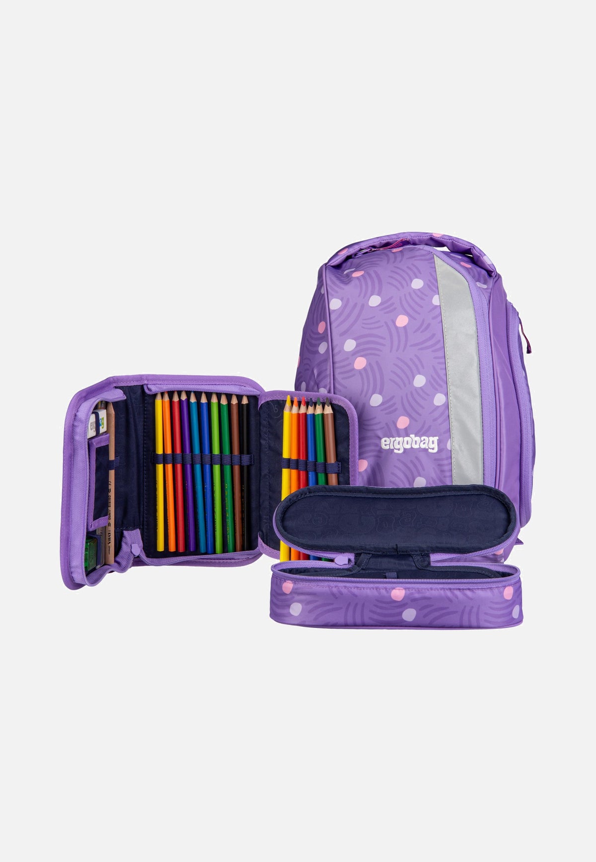ergobag maxi Set PonyBäradies Schulranzen
