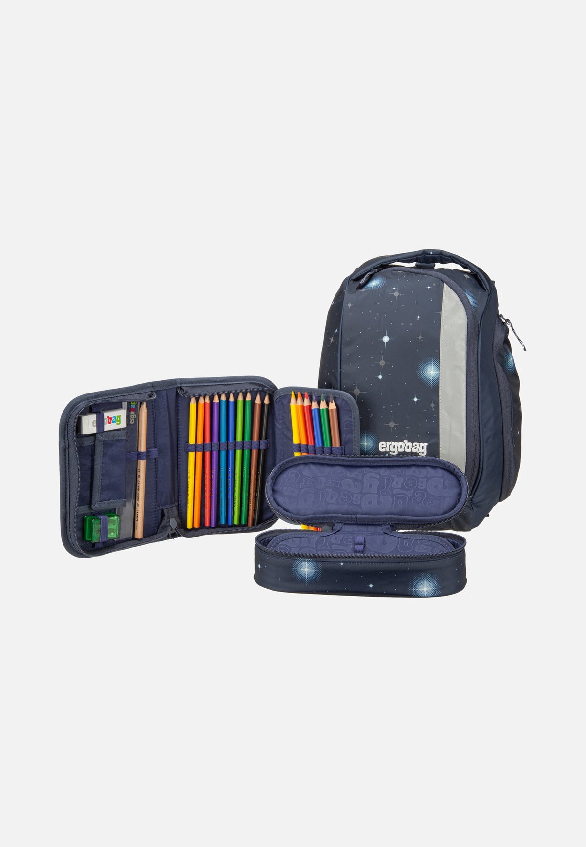 ergobag pack Set GLOW KoBärnikus Schulranzen
