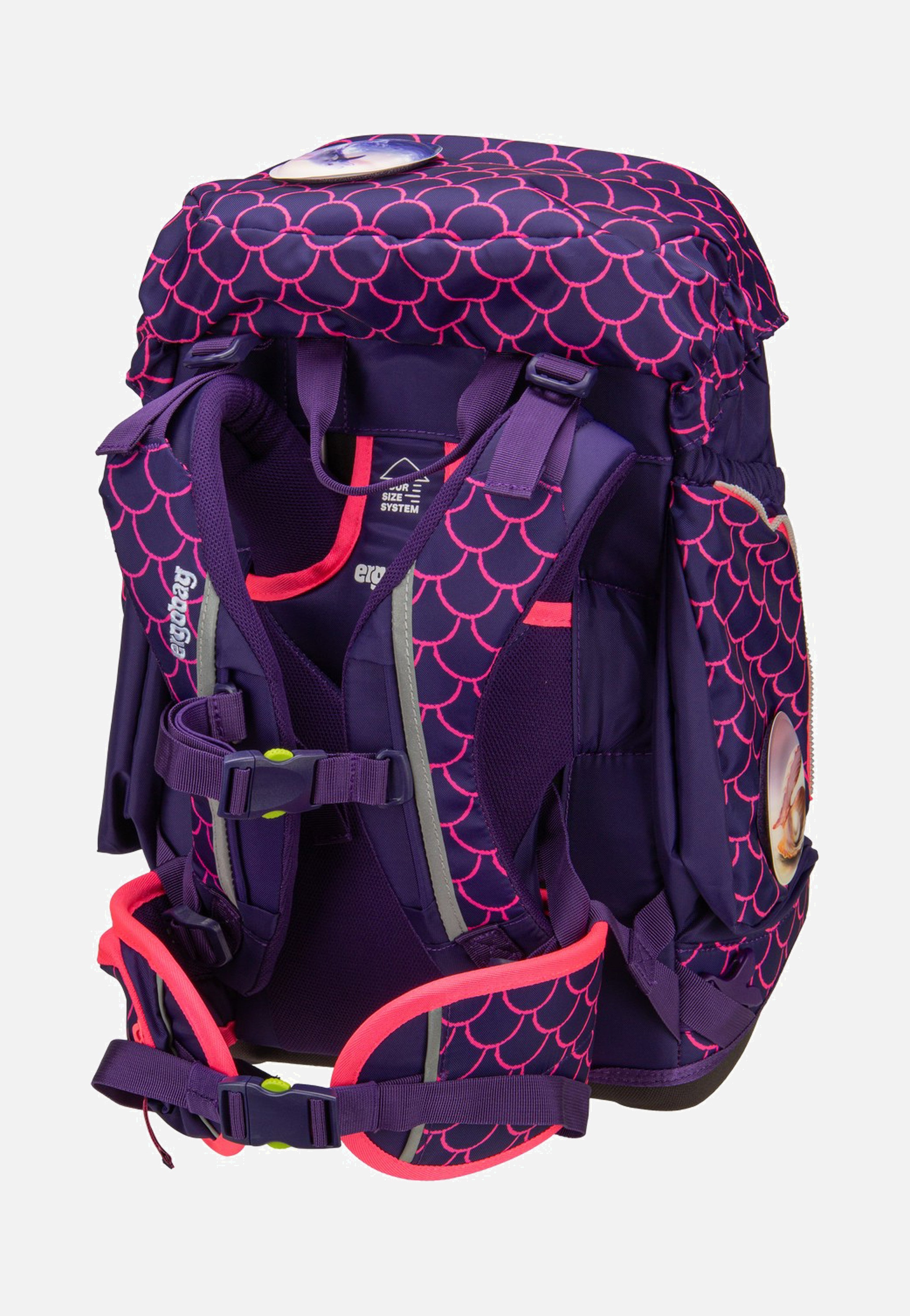 ergobag pack Set COLOR FLASH PerlentauchBär School Bag