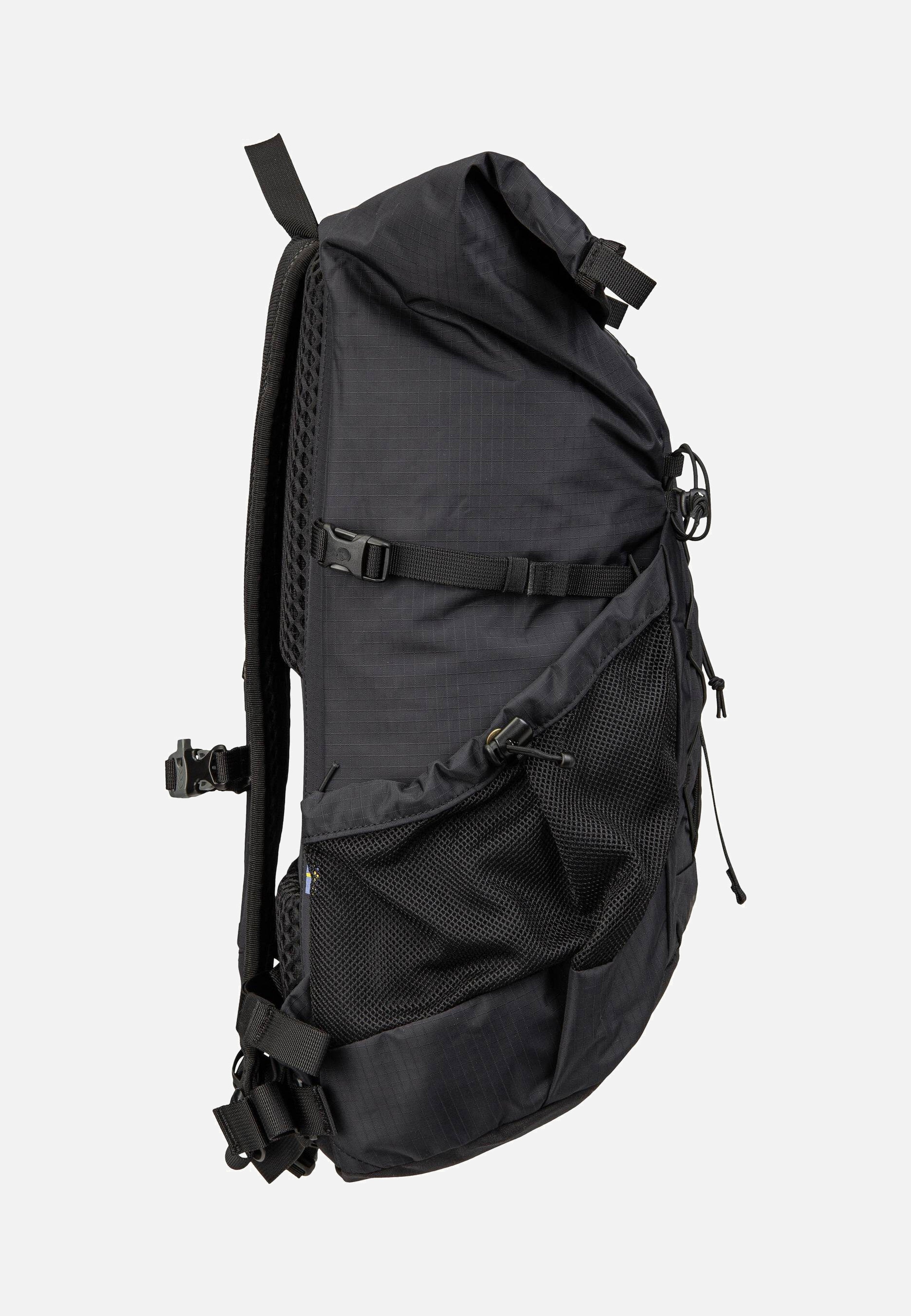 Fjällräven Abisko Hike Foldsack Black Rolltop Rucksack