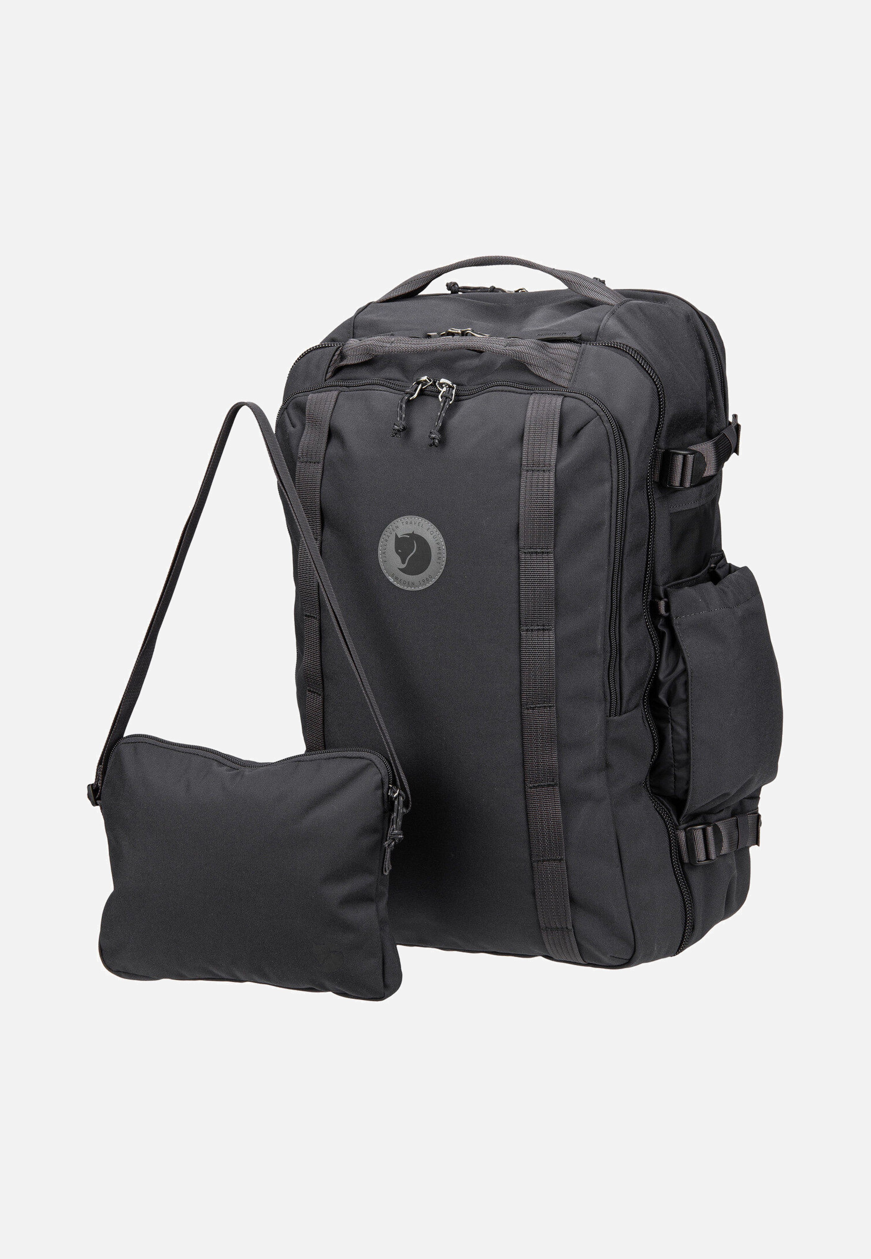 Fjällräven Färden Carry-On Pack Coal Black Travel Rucksack