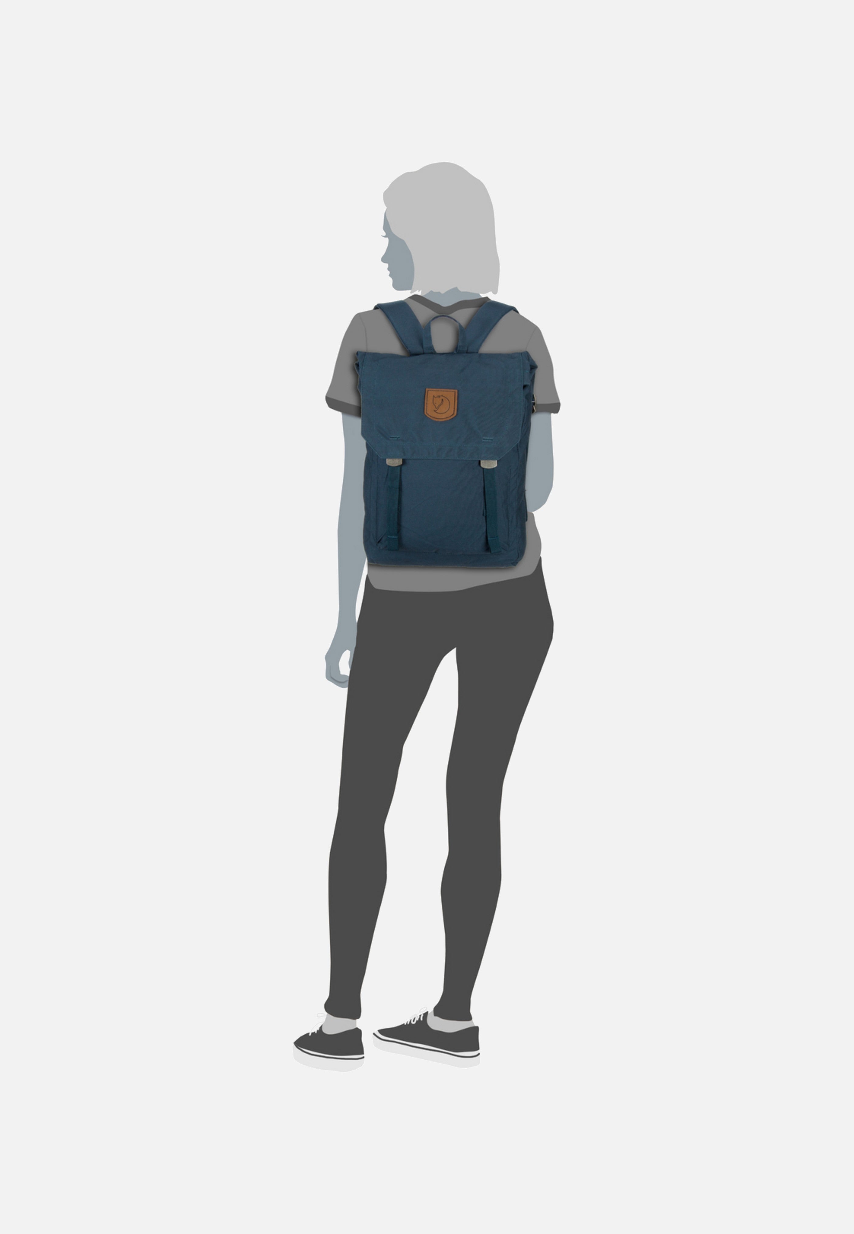 Fjällräven Foldsack No.1 Navy Rucksack