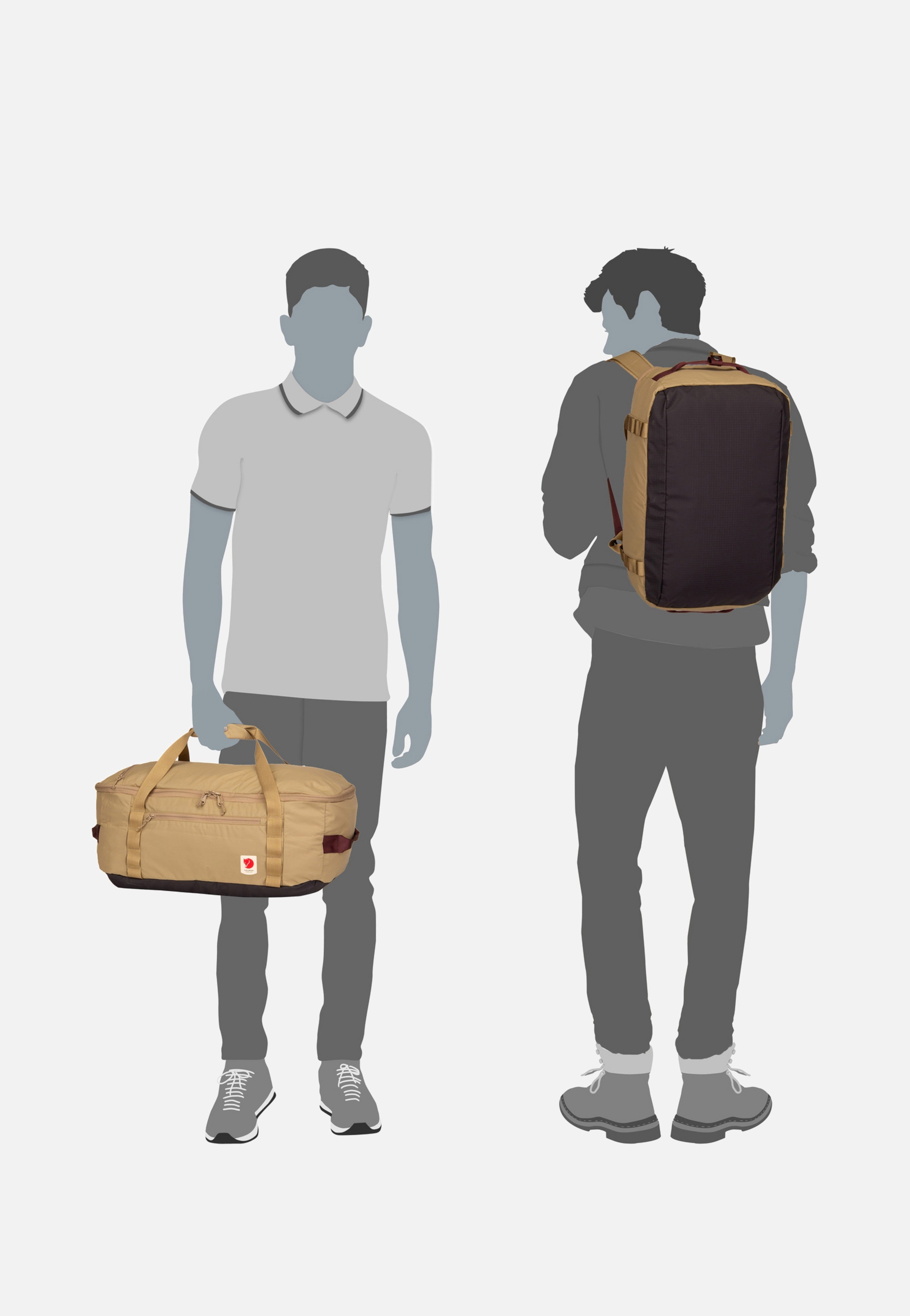 Fjällräven High Coast Duffel 36 Clay Dufflebag