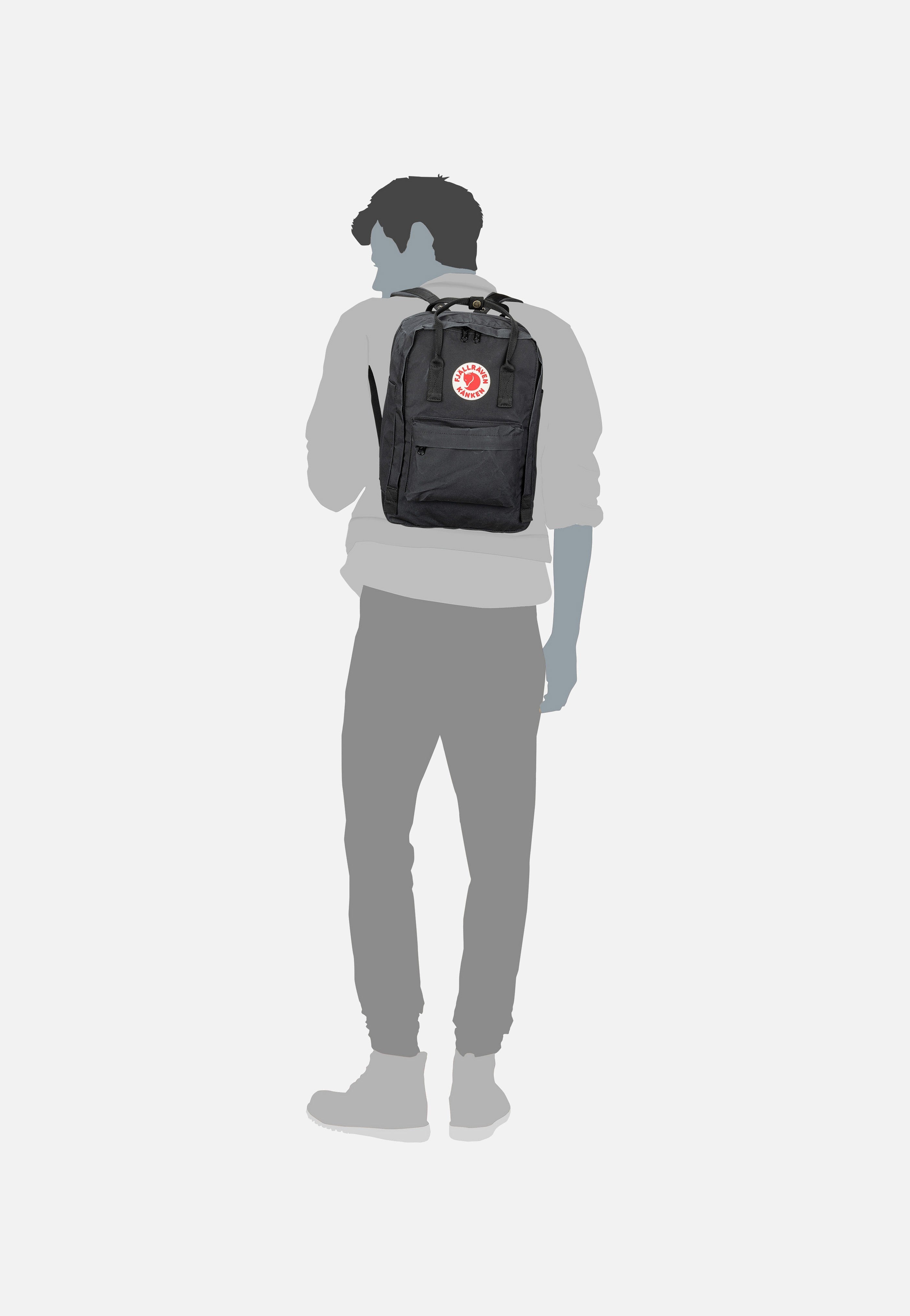 Fjällräven Kanken Laptop 15'' Black Rucksack