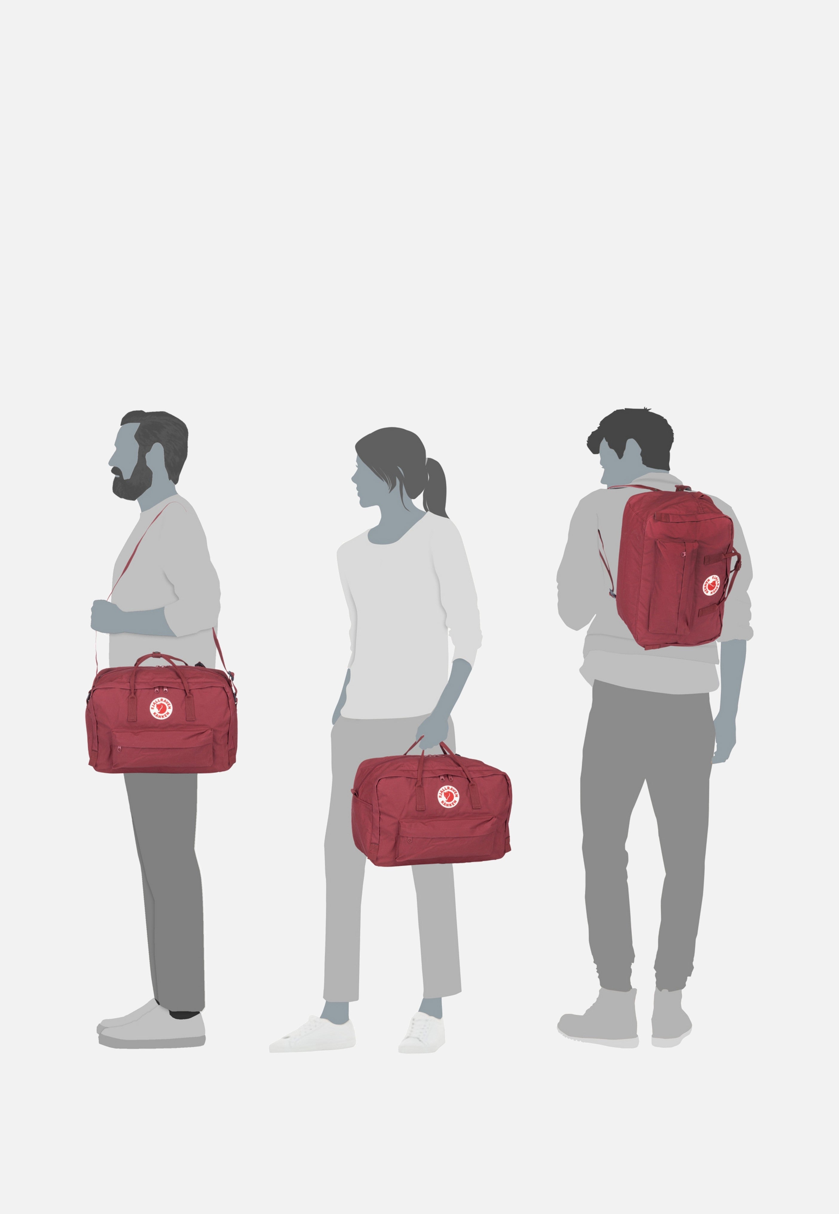 Fjällräven Kanken Ox Red Weekender