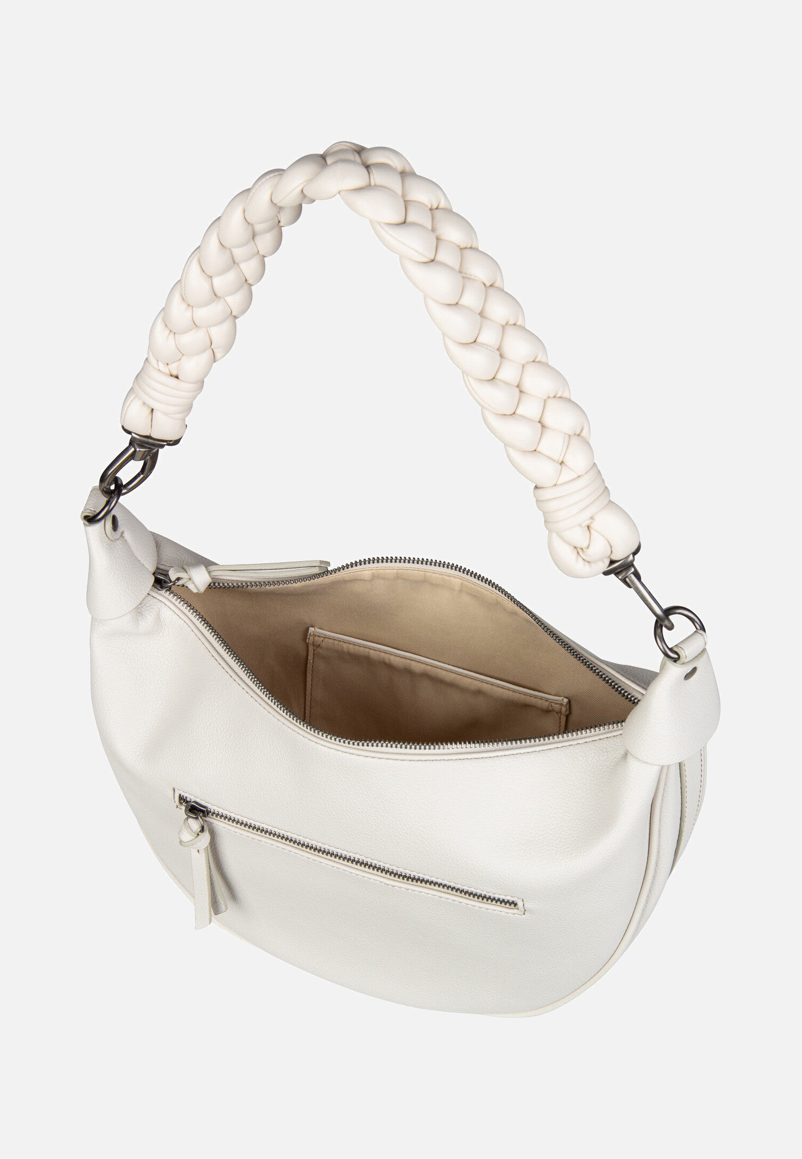 Fredsbruder Good Vibes Only 3540n Oat Milk Hobo Bag