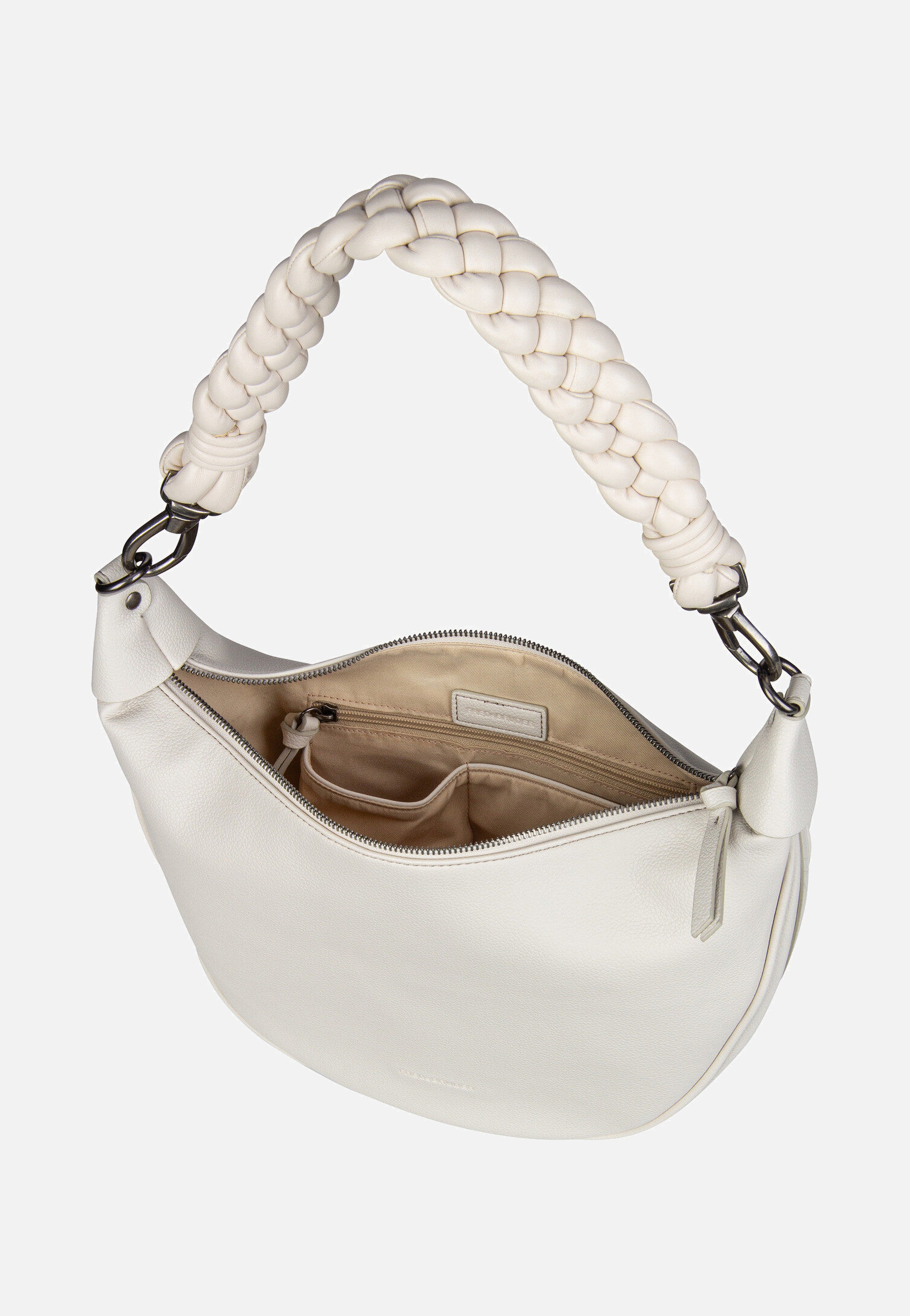 Fredsbruder Good Vibes Only 3540n Oat Milk Hobo Bag
