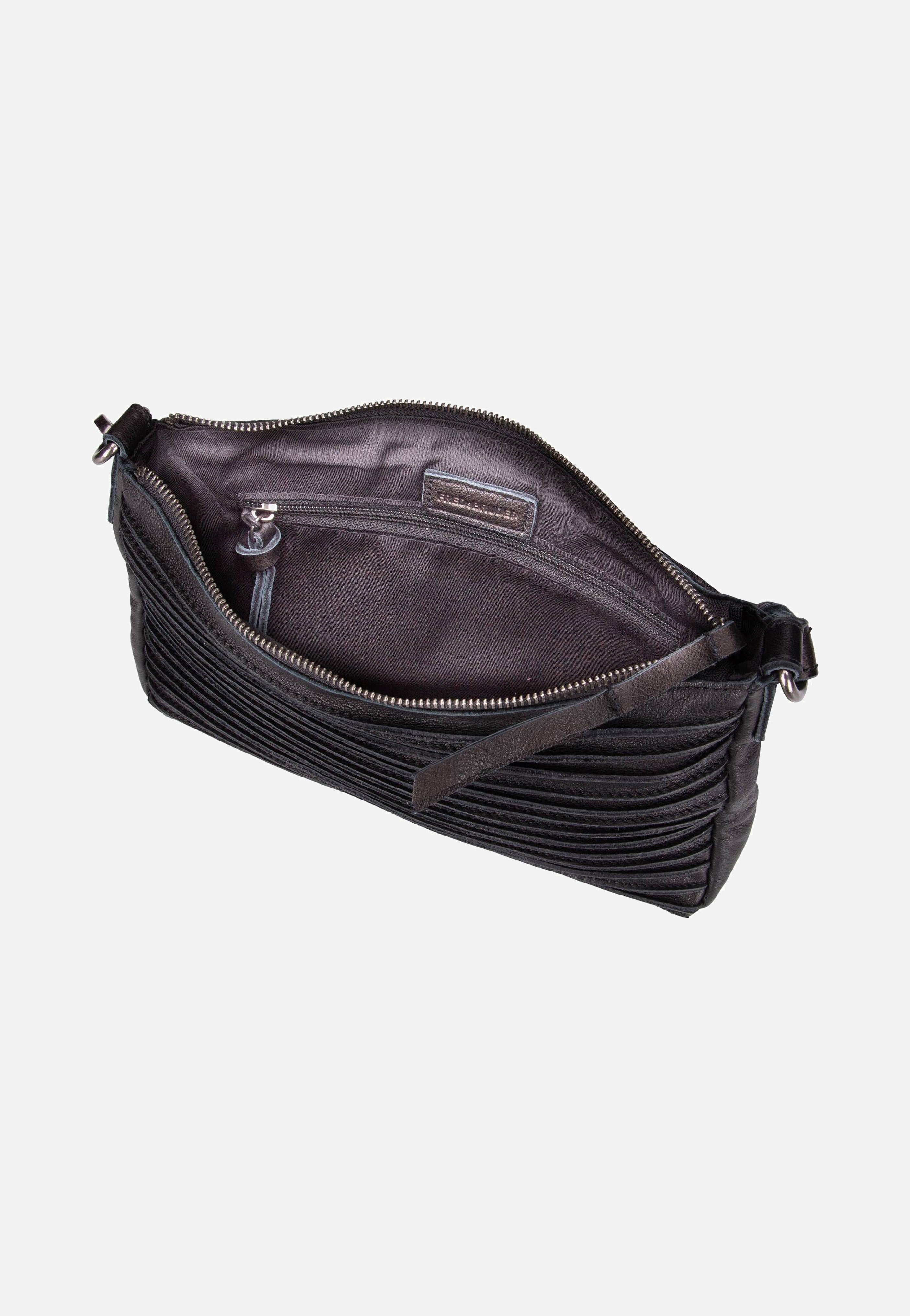 Fredsbruder Riffel Crossbag Black Umhängetasche