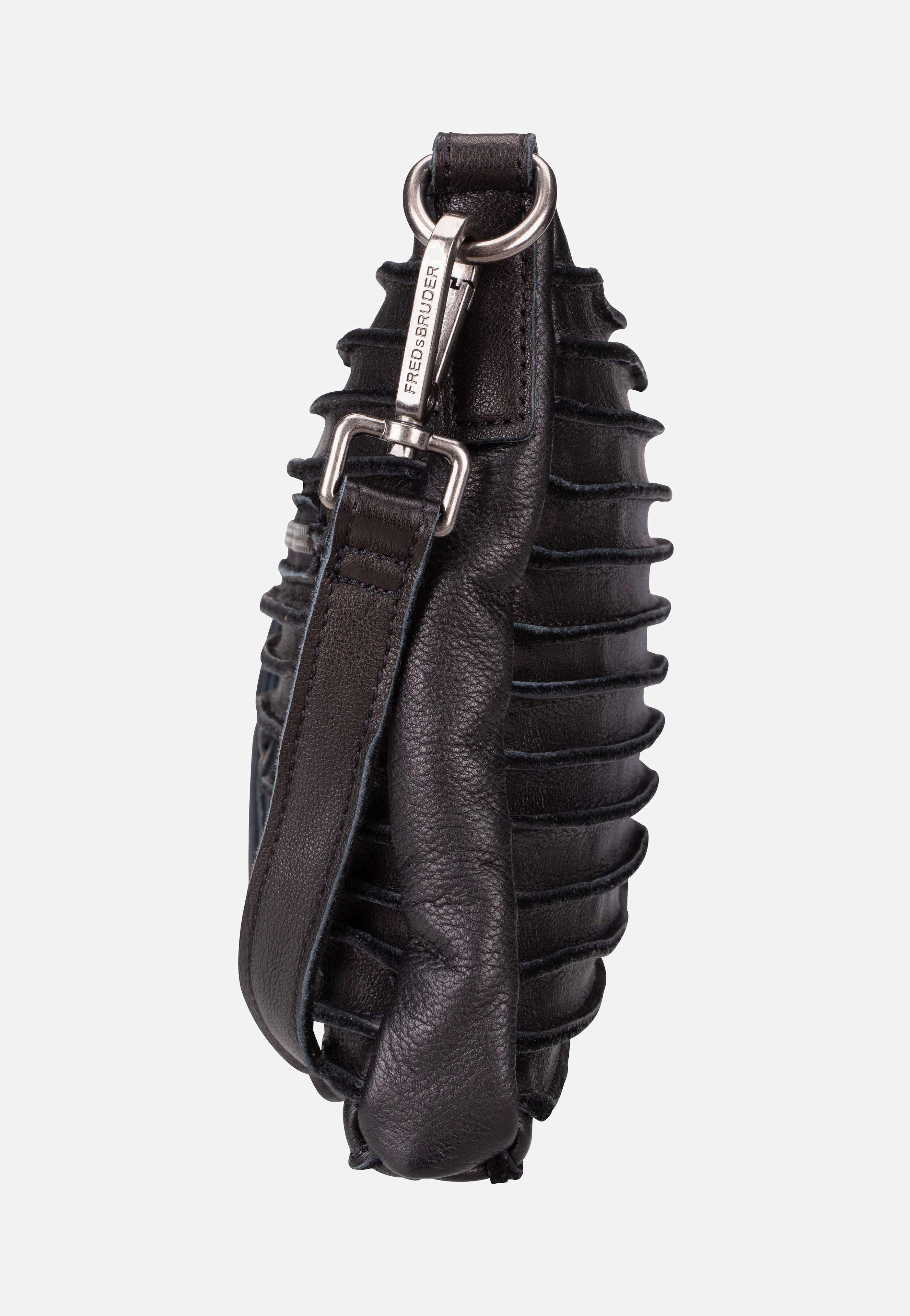 Fredsbruder Riffel Crossbag Black Umhängetasche