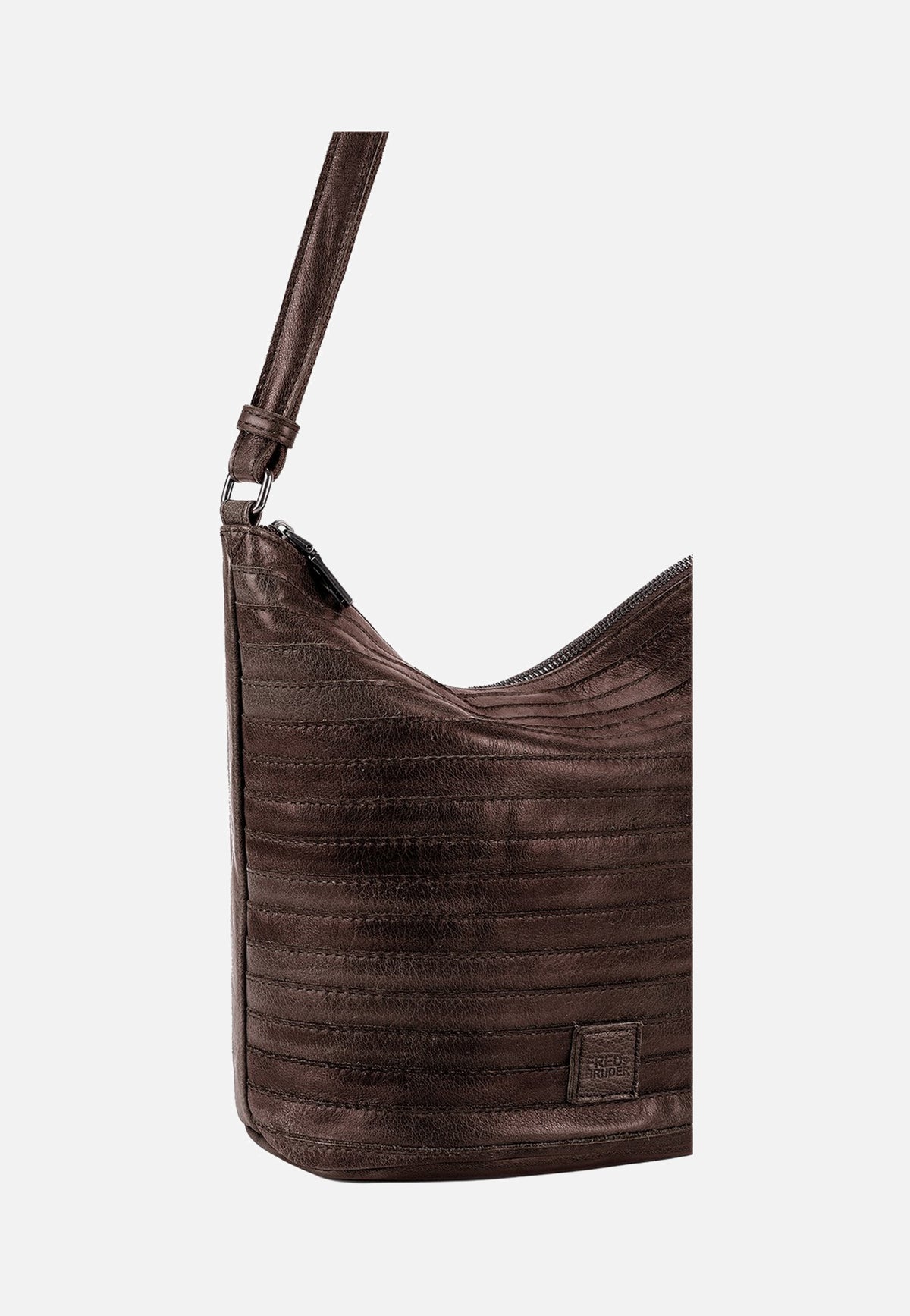 Fredsbruder Gürtelinchen 926 Dark Choco Brown Beuteltasche
