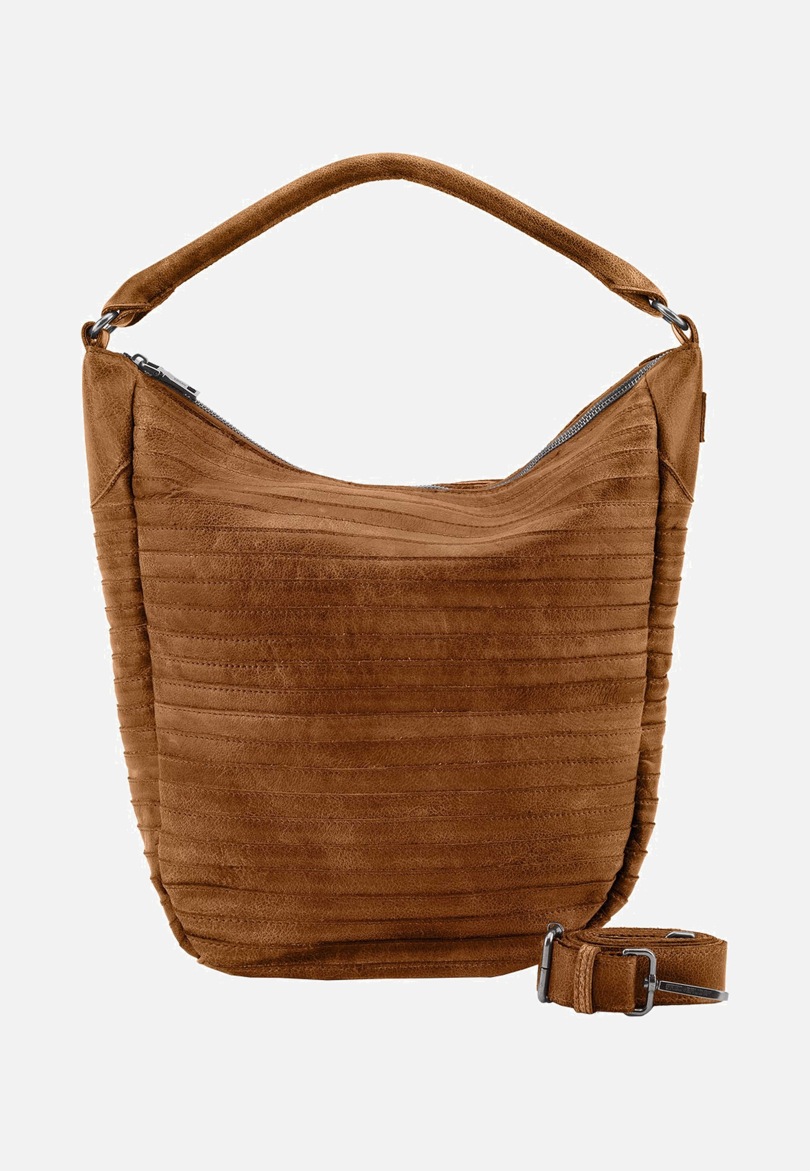 Fredsbruder Gürteltier S 971s Desert Brown Hobo Bag