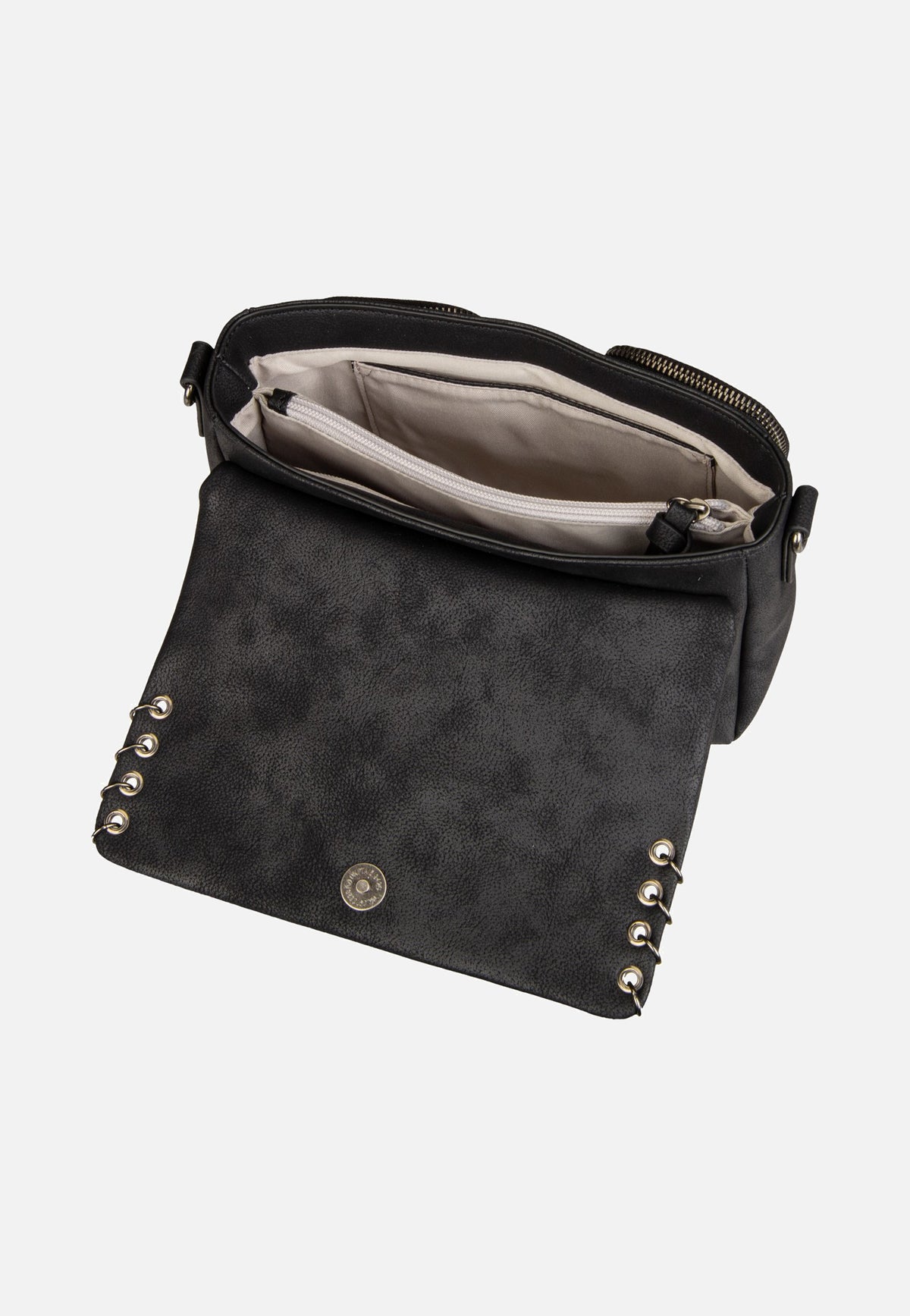Fredsbruder Rebel At Heart Black Schultertasche