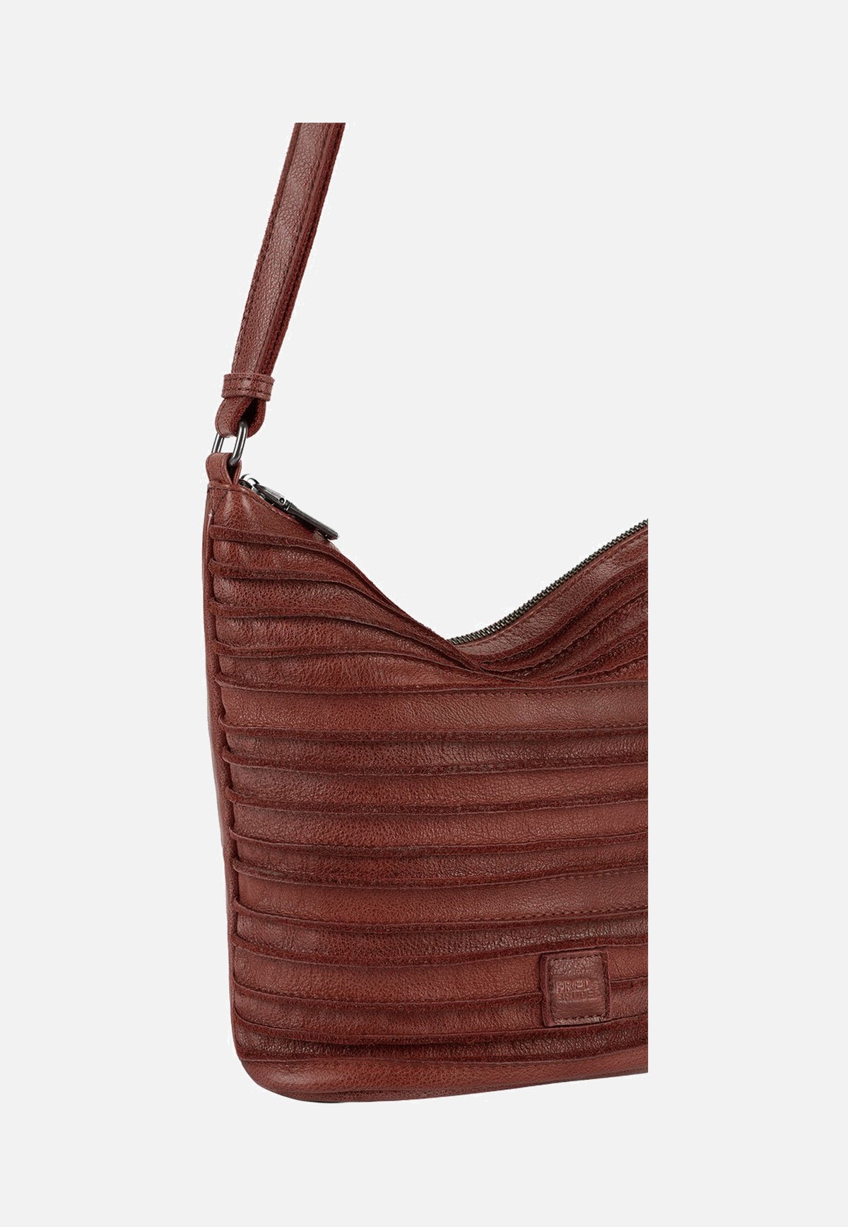 Fredsbruder Riffelinchen 927R Burned Sandalwood Crossbody Bag