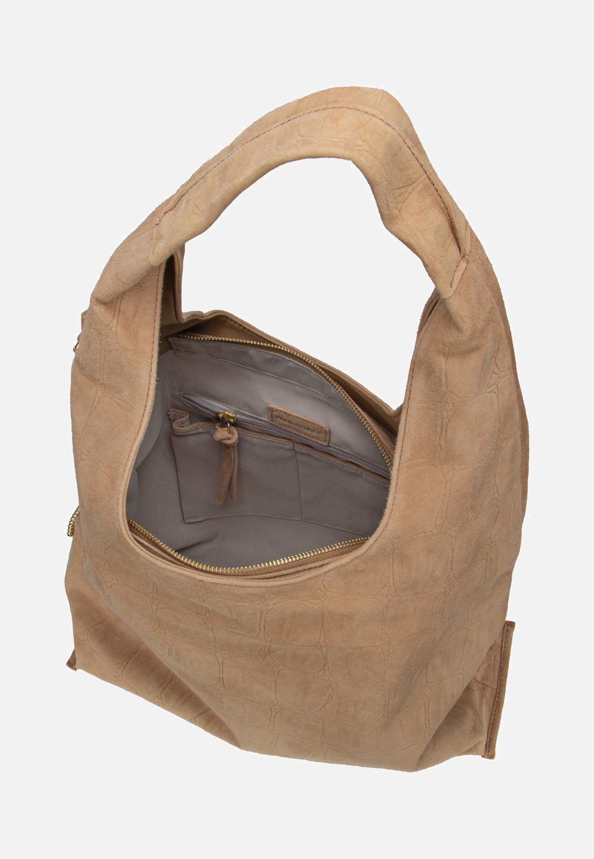 Fredsbruder Velvet Wild Hobo Camel Hobo Bag