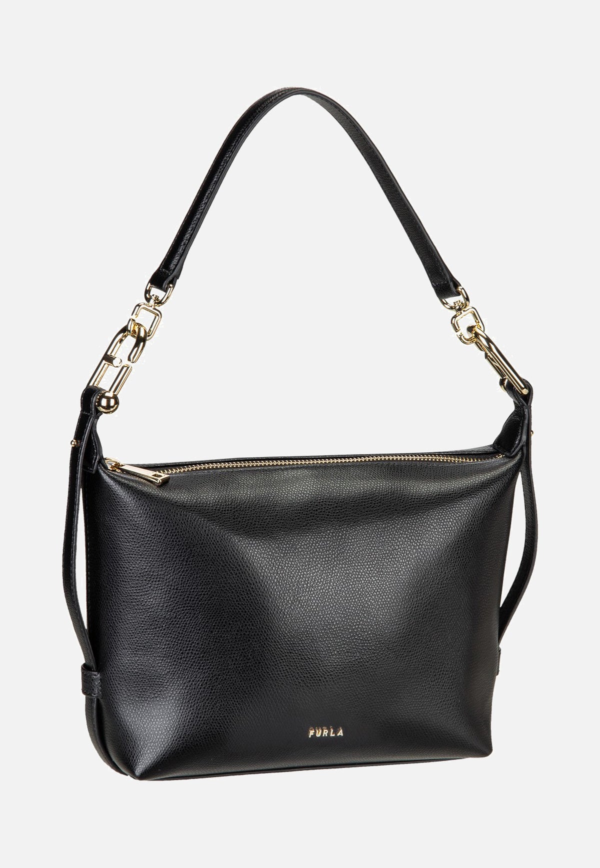 Furla Tonie Mini Nero Hobo Bag