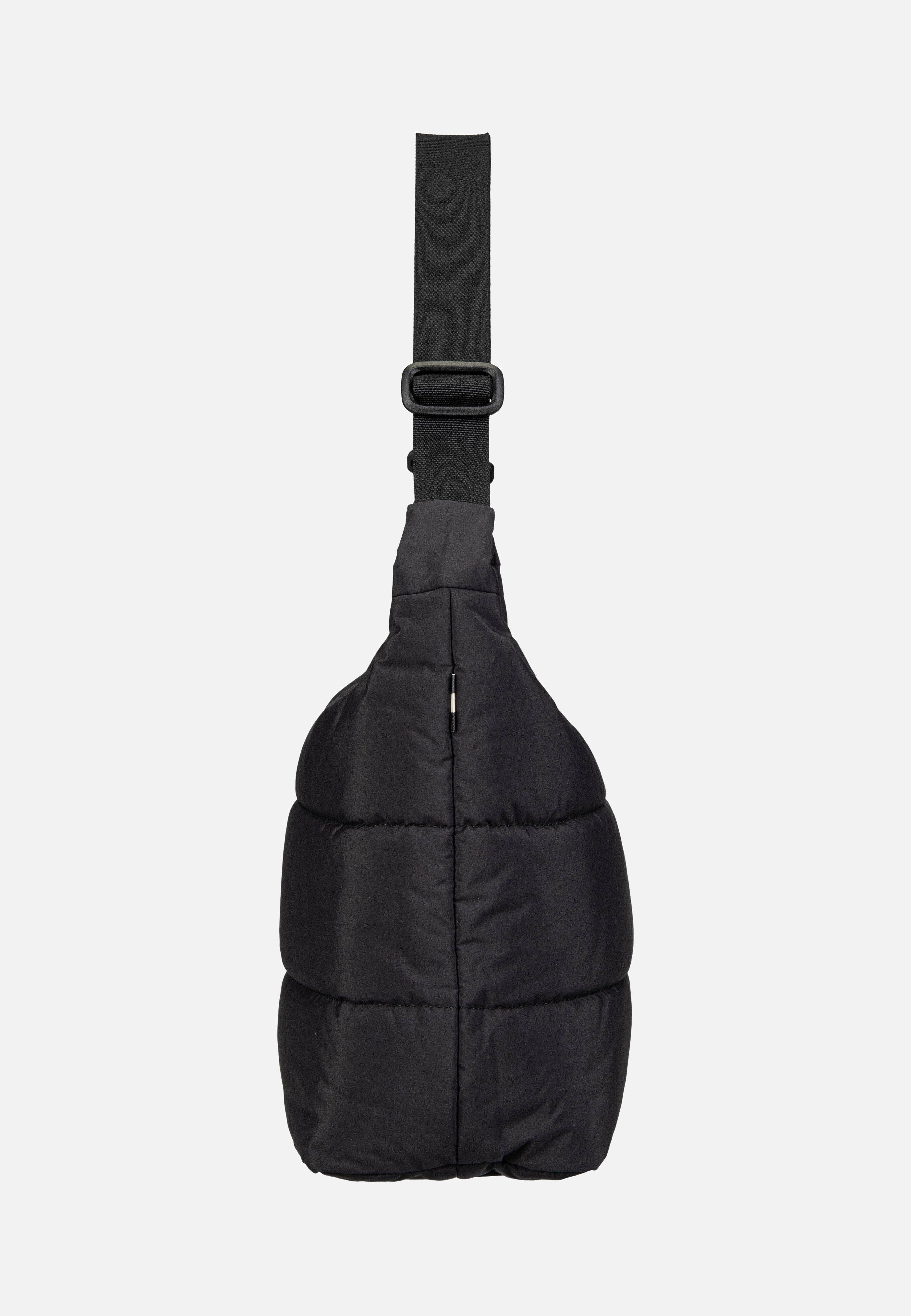 GOT BAG Puffer Square Bag Large Monochrome Black Hobo Bag