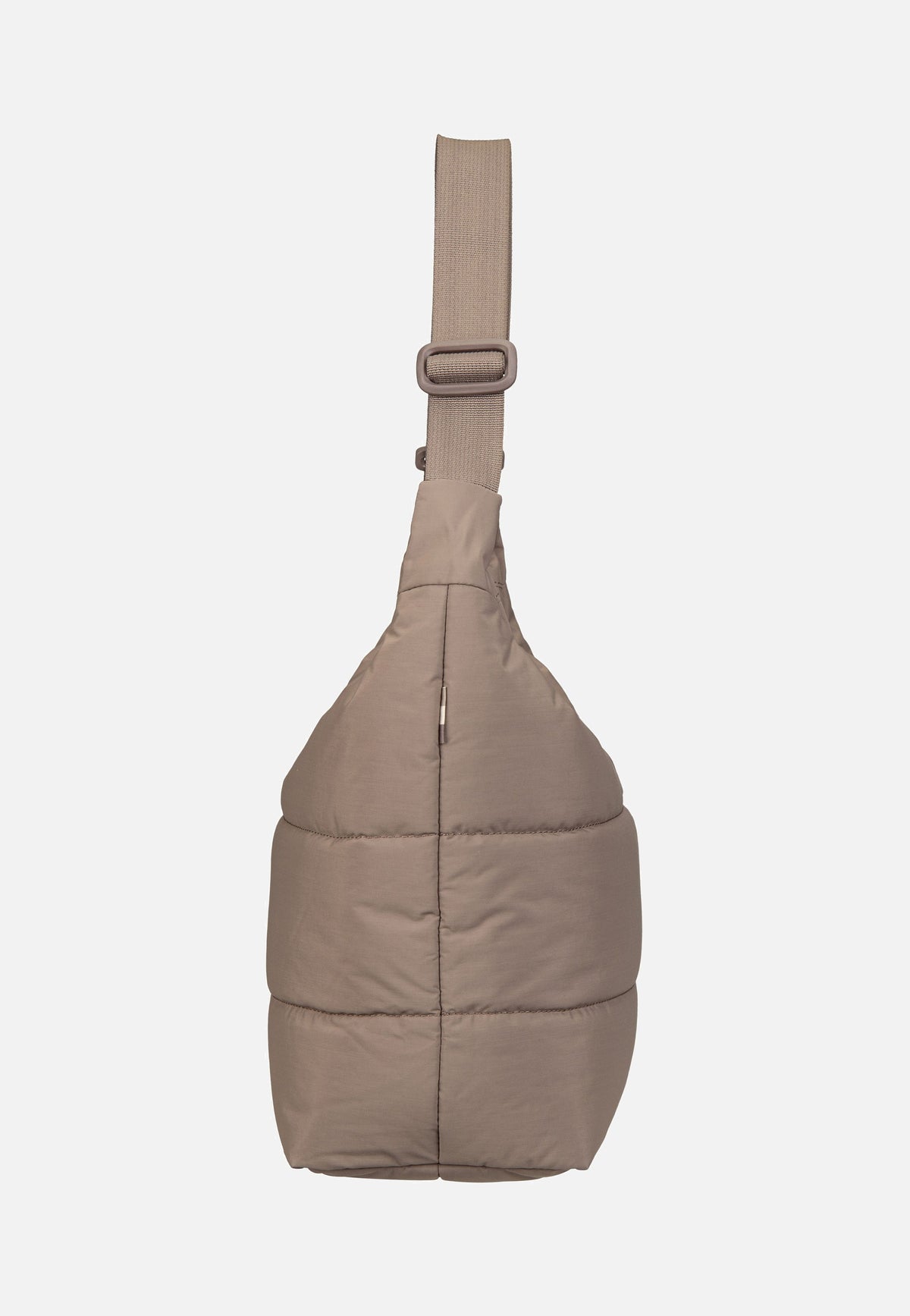 GOT BAG Puffer Square Bag Large Monochrome Oyster Hobo Bag