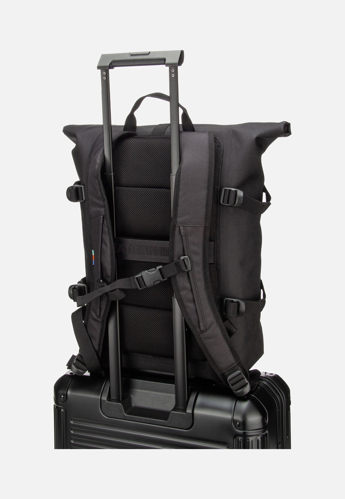 GOT BAG Rolltop 2.0 Black Rolltop Rucksack