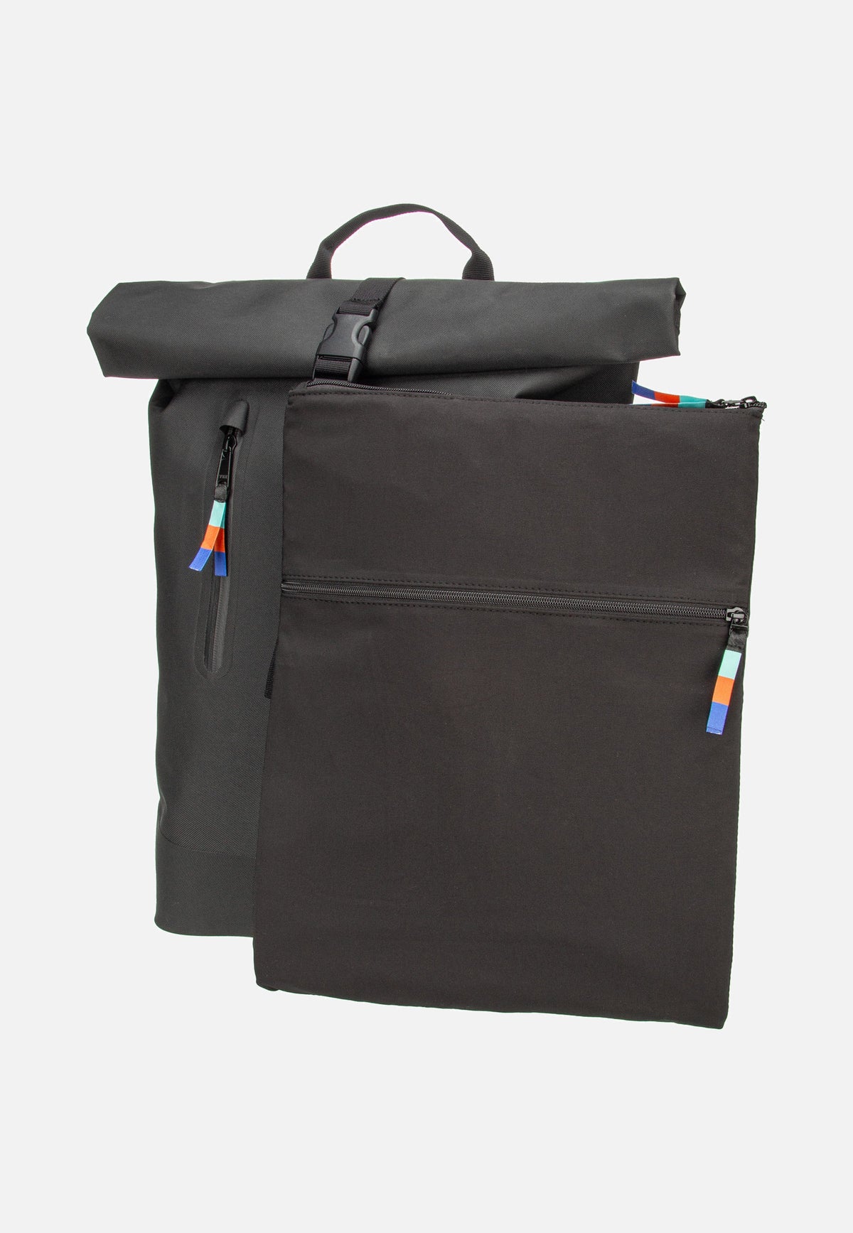 GOT BAG Rolltop Lite 2.0 Black Rolltop Rucksack